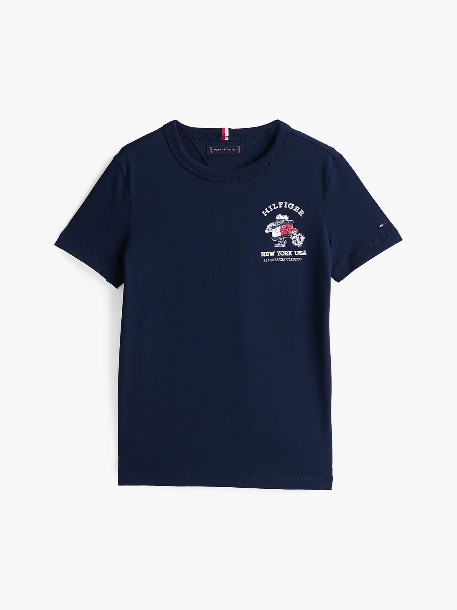 Παιδική μπλούζα μακό FLAG FUN TEE SS KB0KB09648C1G | KB0KB09648C1G