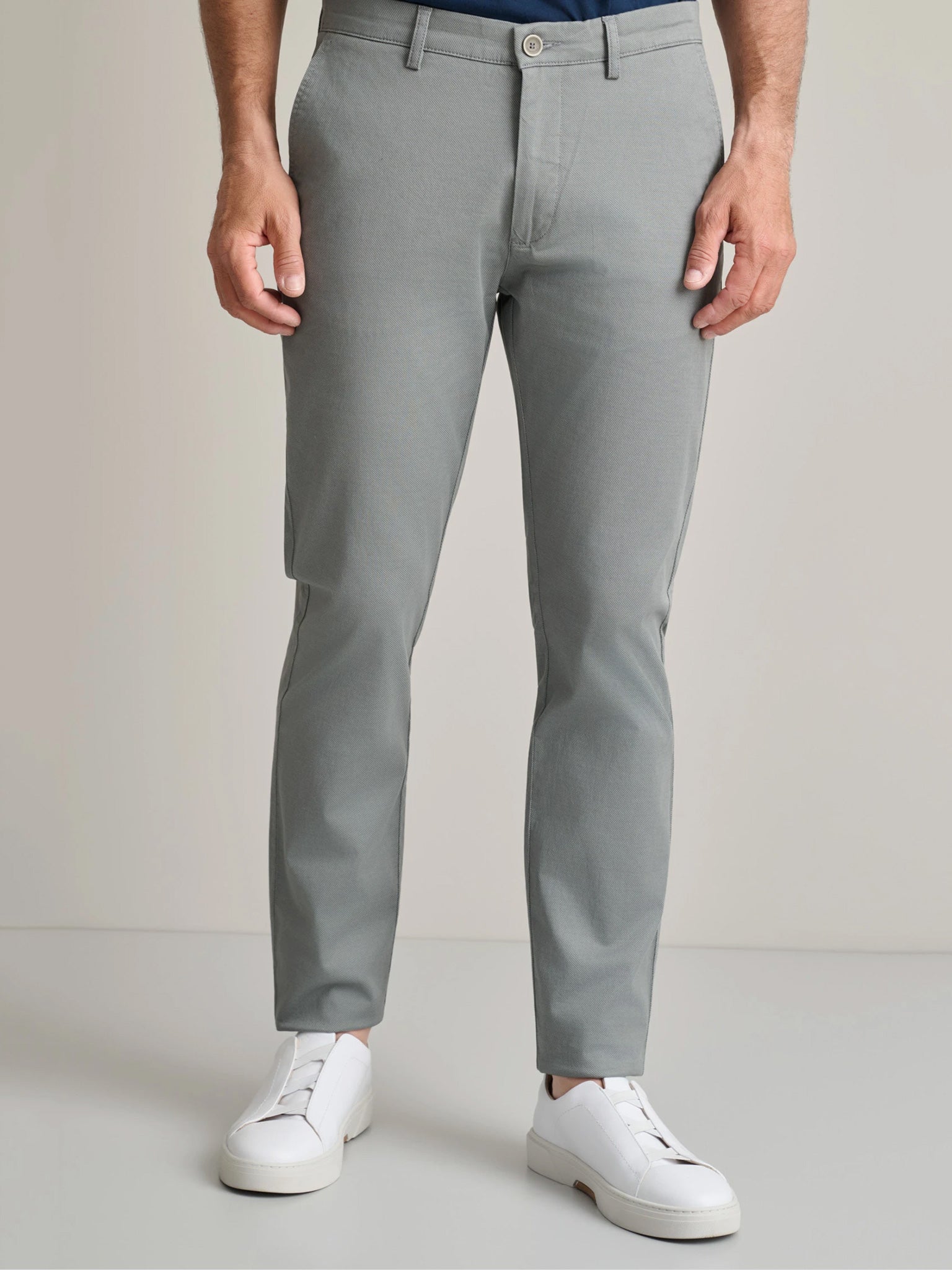 Ανδρικό παντελόνι chinos frost grey 24AG.1003MFA/220 | 24AG.1003MFA/220