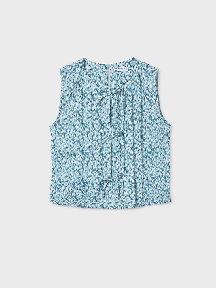 Εφηβική μπλούζα σταμπωτή | 26-06023-038