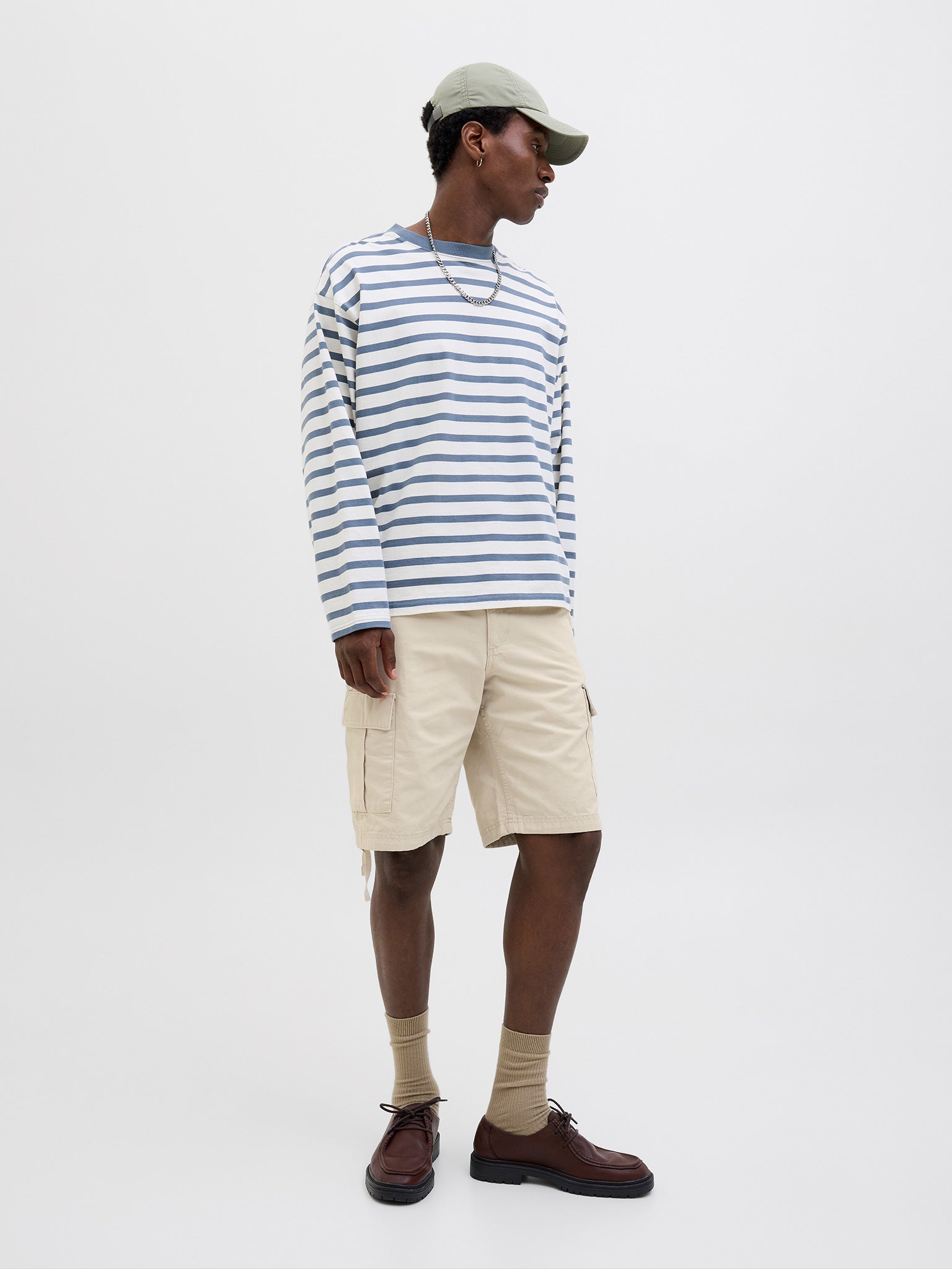 Ανδρική βερμούδα cargo JPSTCOLE BARKLEY CARGO SHORTS MID 12248685 | 12248685
