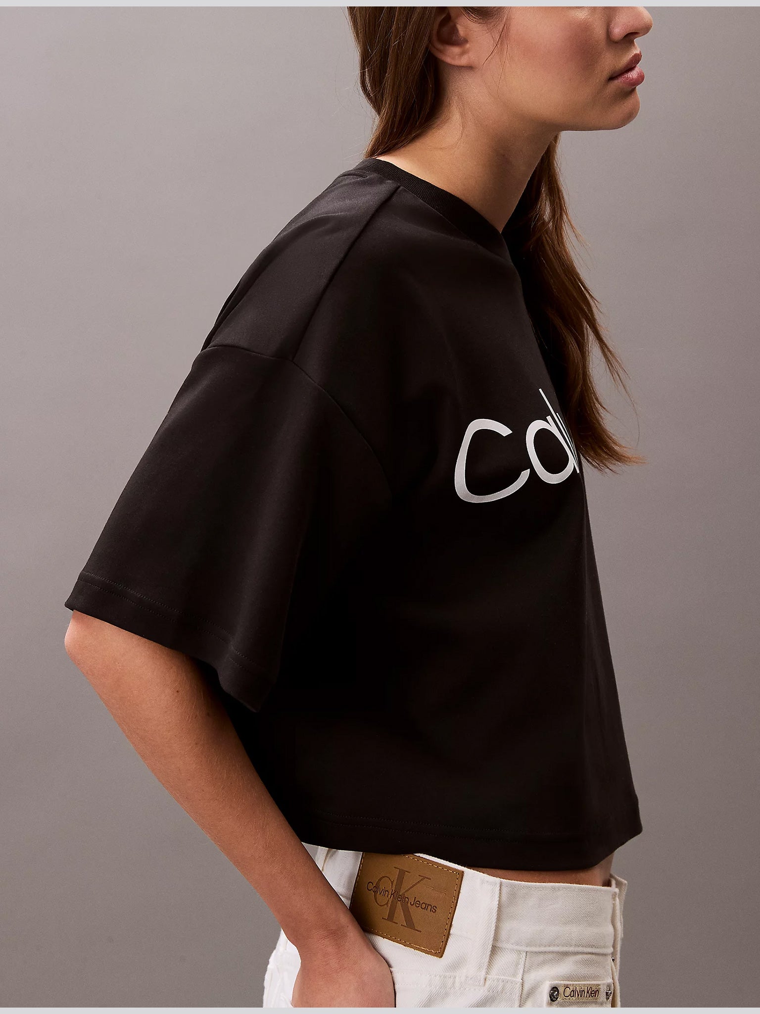 Γυναικείο t-shirt cropA-SS Boxy Logo Graphic Tee LV044C903GUB1 | LV044C903GUB1
