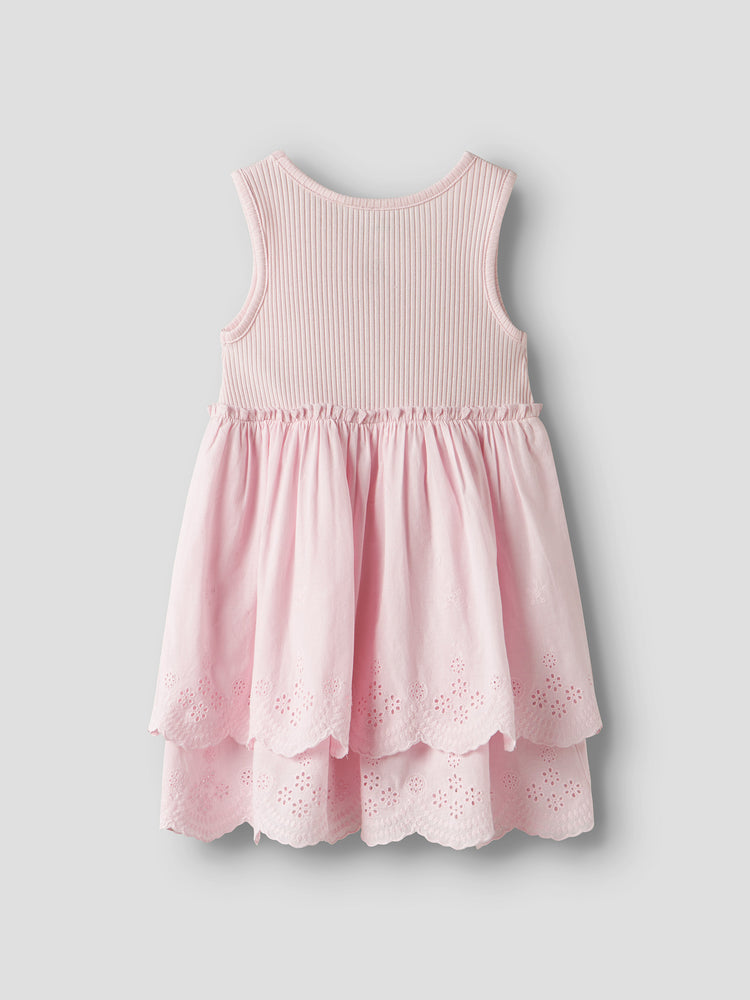 Παιδικό φόρεμα κιπούρ λεπτομέρεια NMFHALINA SL DRESS 13243174 | 13243174