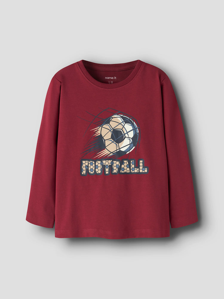 Παιδική μπλούζα μακό Rumba Red Football | 13224978