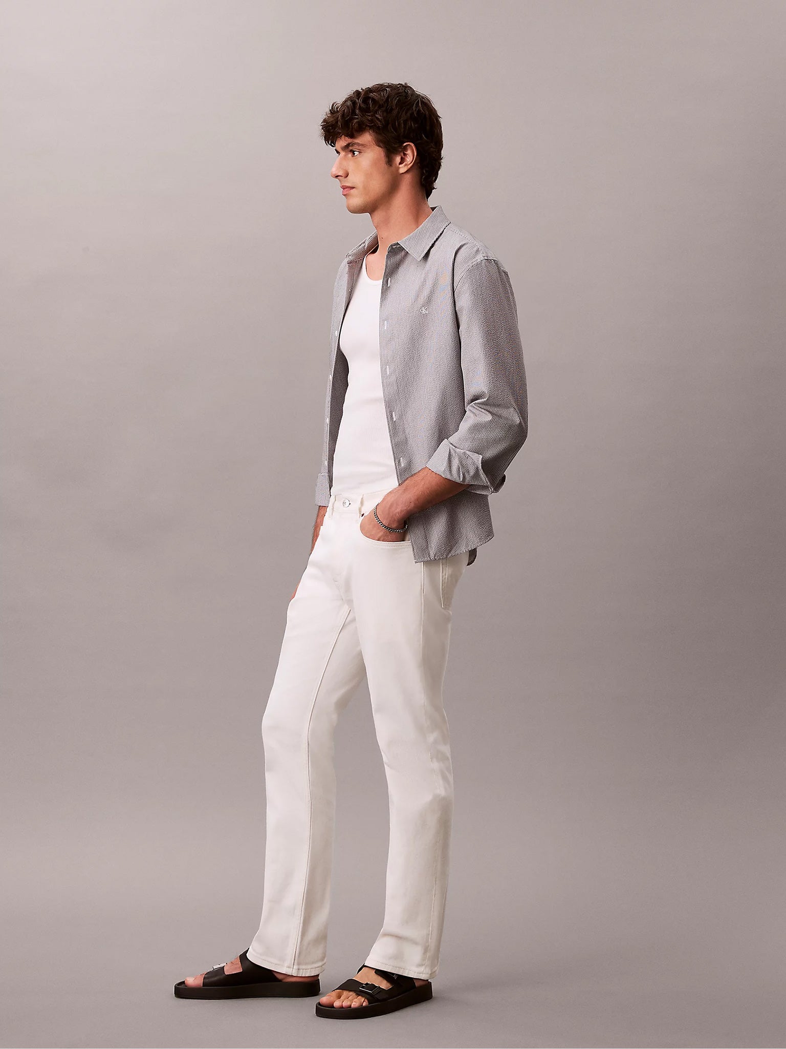 Ανδρικό παντελόνι τζιν | LV04RF751GASN