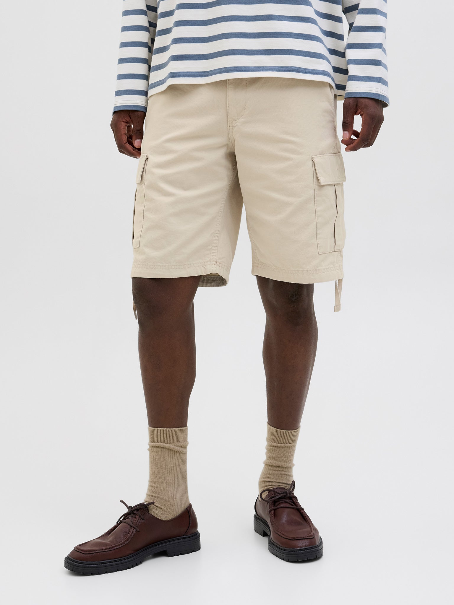 Ανδρική βερμούδα cargo JPSTCOLE BARKLEY CARGO SHORTS MID 12248685 | 12248685
