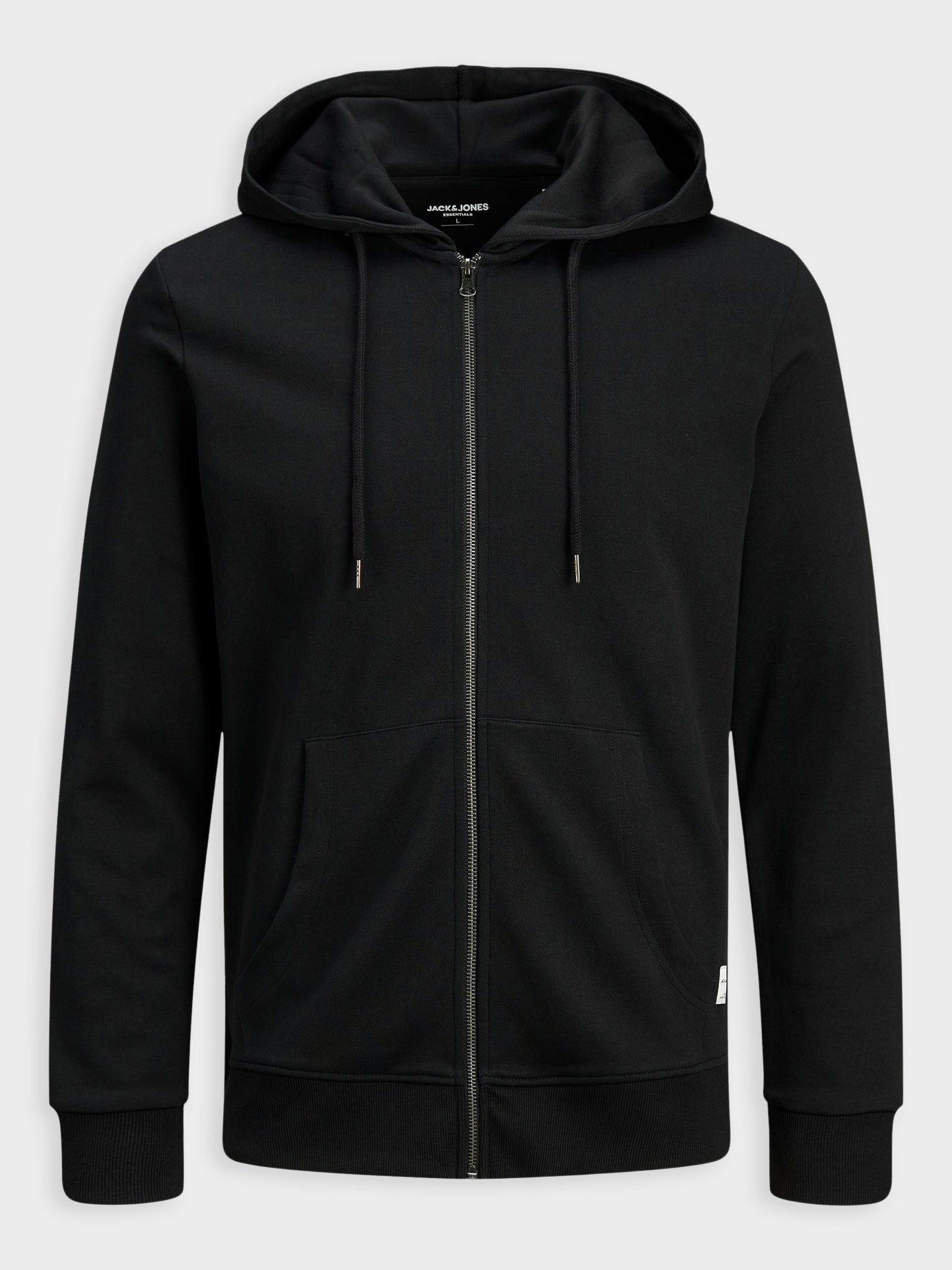 Ανδρική ζακέτα Plain Zip hoodie 12181901 | 12181901