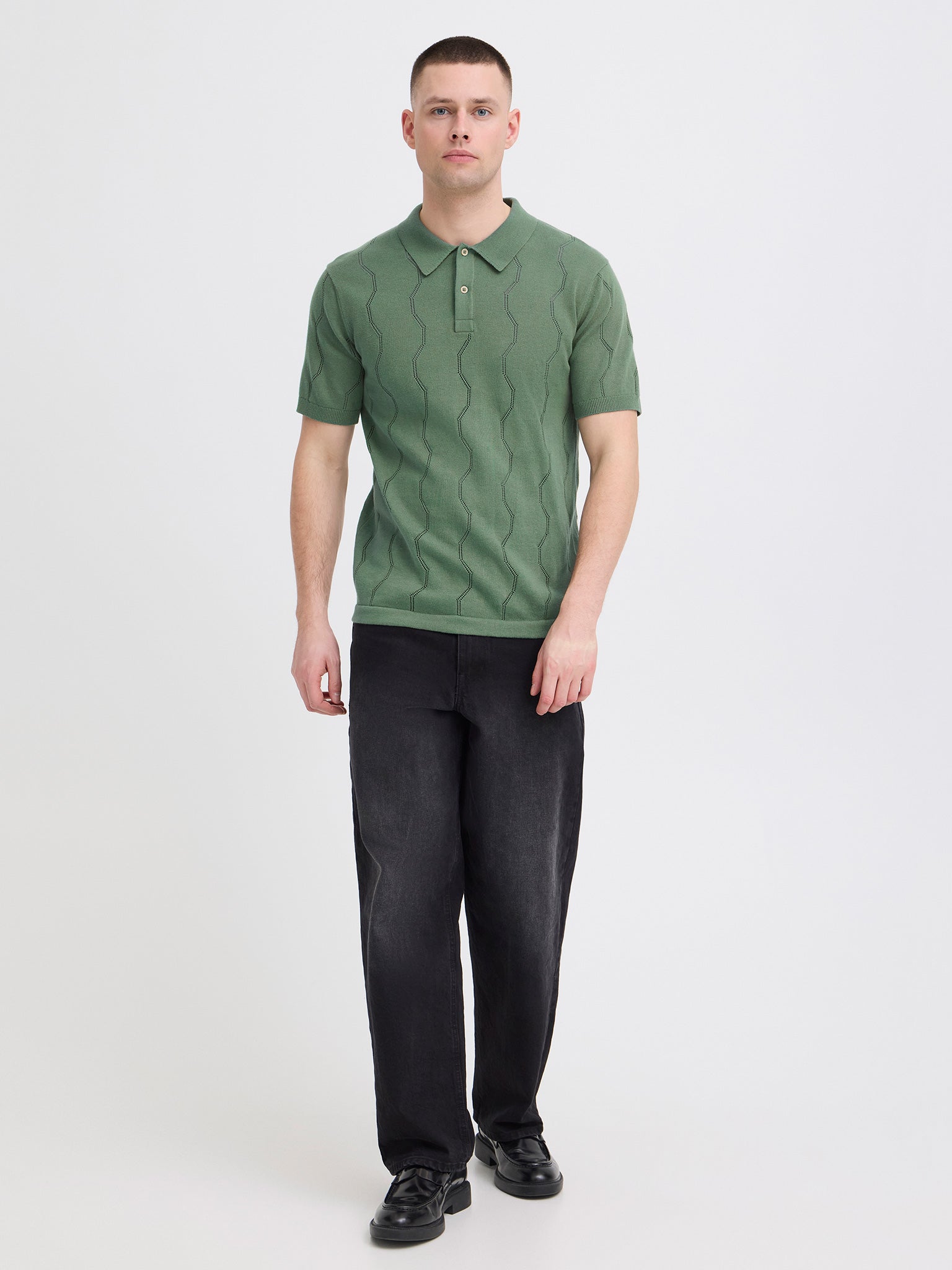 Ανδρικό polo πλεκτό BHDURAN KNIT POLO 20720742 | 20720742