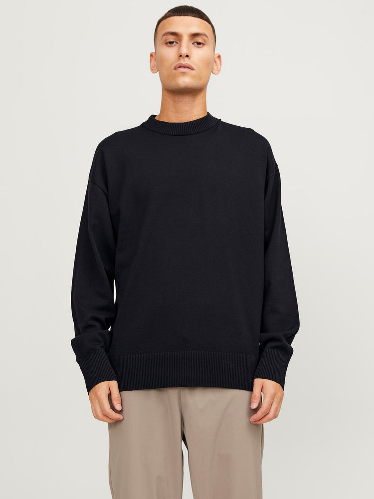 Ανδρική μπλούζα πλεκτή JCOCOLLECTIVE KNIT CREW NECK 12251556 | 12251556