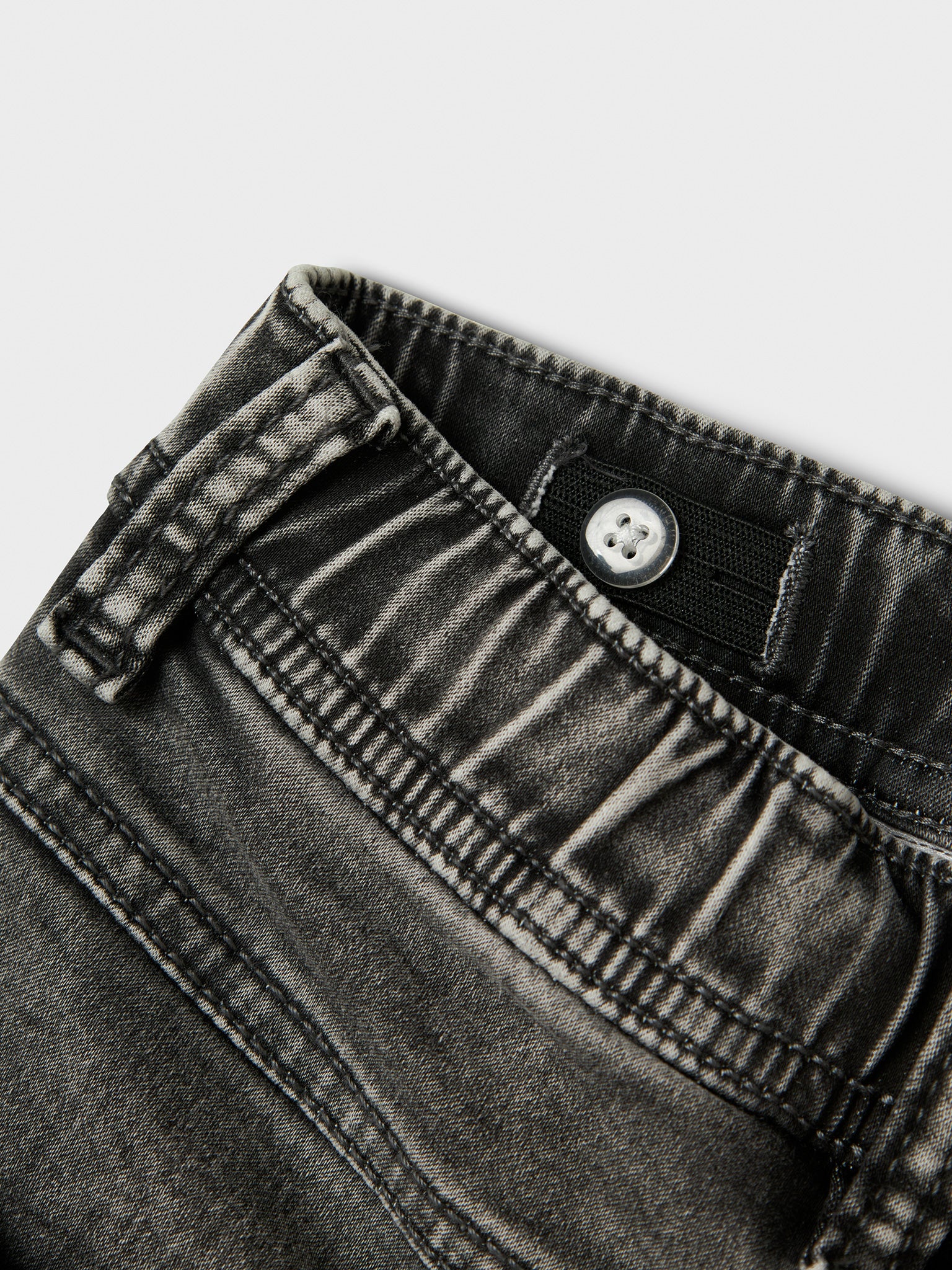 Εφηβικό παντελόνι τζιν grey denim NKMRYAN SLIM SWE JEANS 5225-TH NOOS 13185212 | 13185212