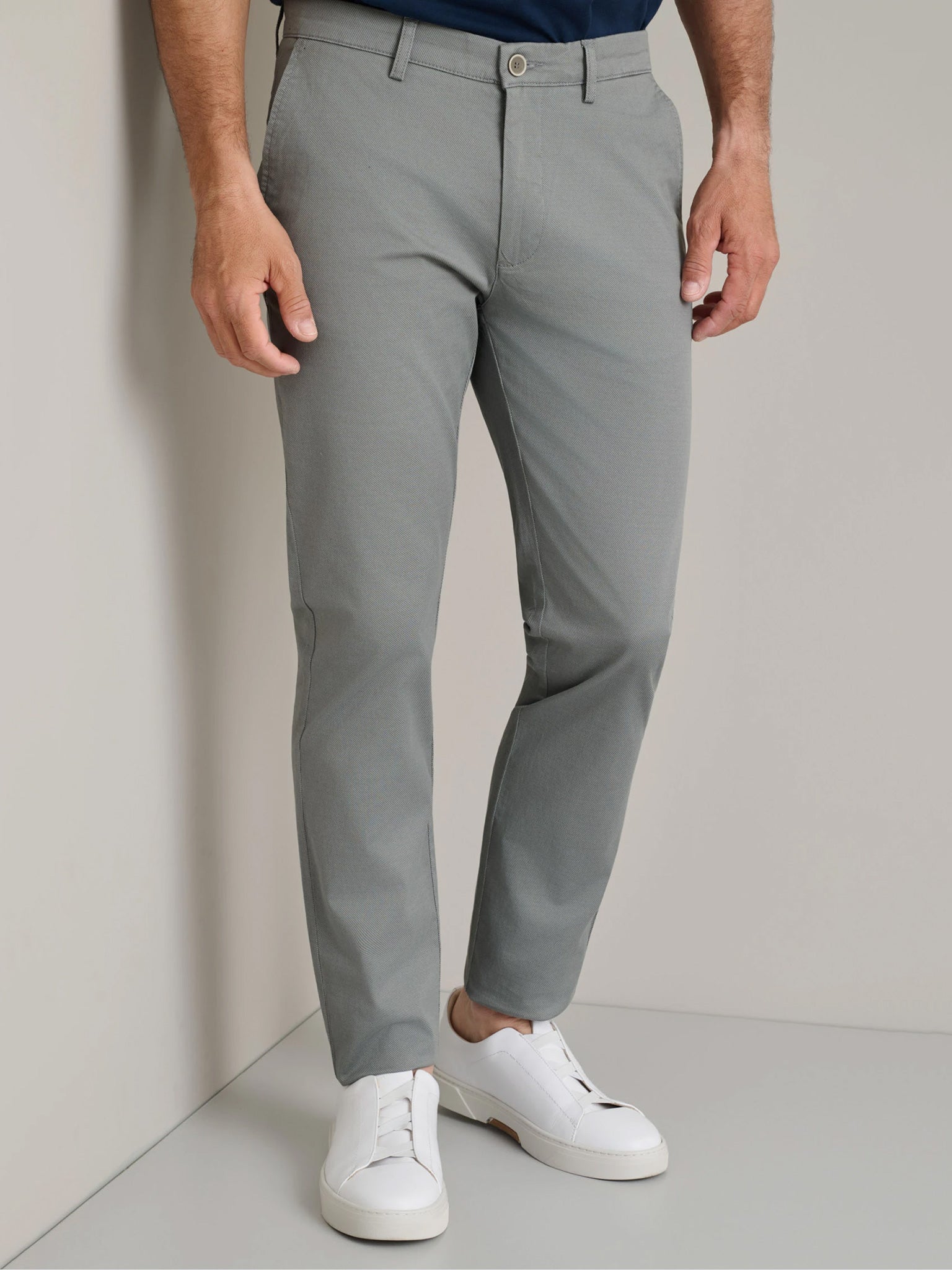 Ανδρικό παντελόνι chinos frost grey 24AG.1003MFA/220 | 24AG.1003MFA/220