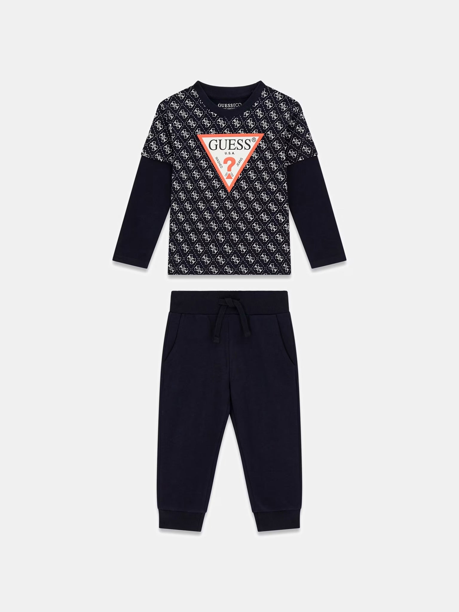 Παιδική φόρμα σετ LS t-shirt+active pants N5YG00K8HM4P7SR | N5YG00K8HM4P7SR