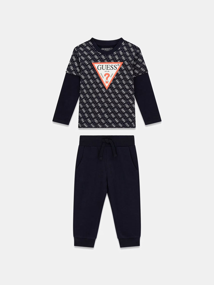 Παιδική φόρμα σετ LS t-shirt+active pants N5YG00K8HM4P7SR | N5YG00K8HM4P7SR