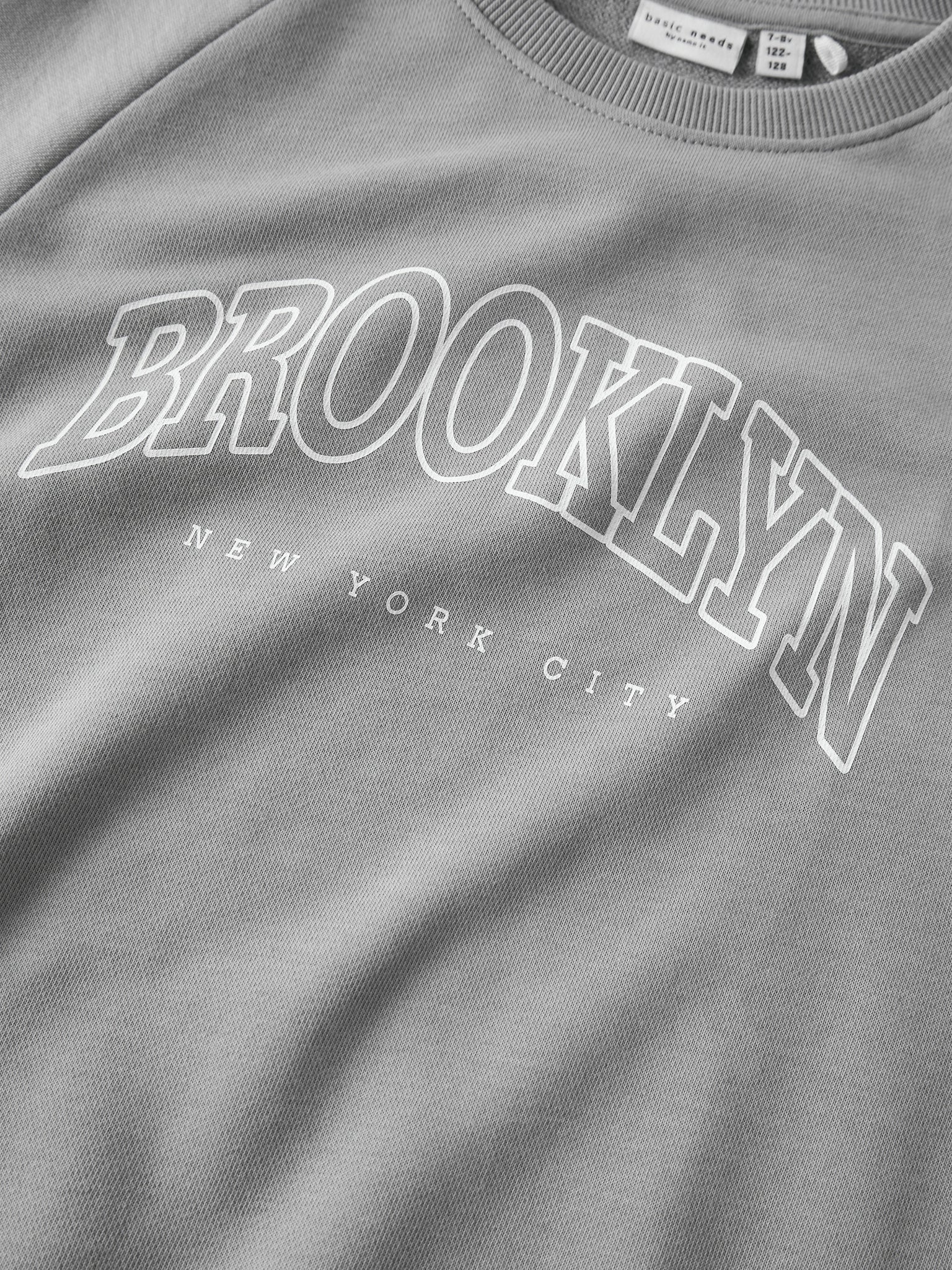 Εφηβική μπλούζα φούτερ NKMVION LS NREG SWEAT UNB 13246347 | 13246347