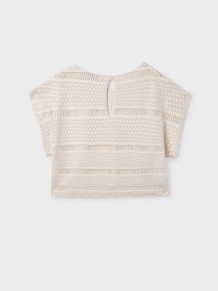 Εφηβική μπλούζα πλεκτή | 26-06022-035