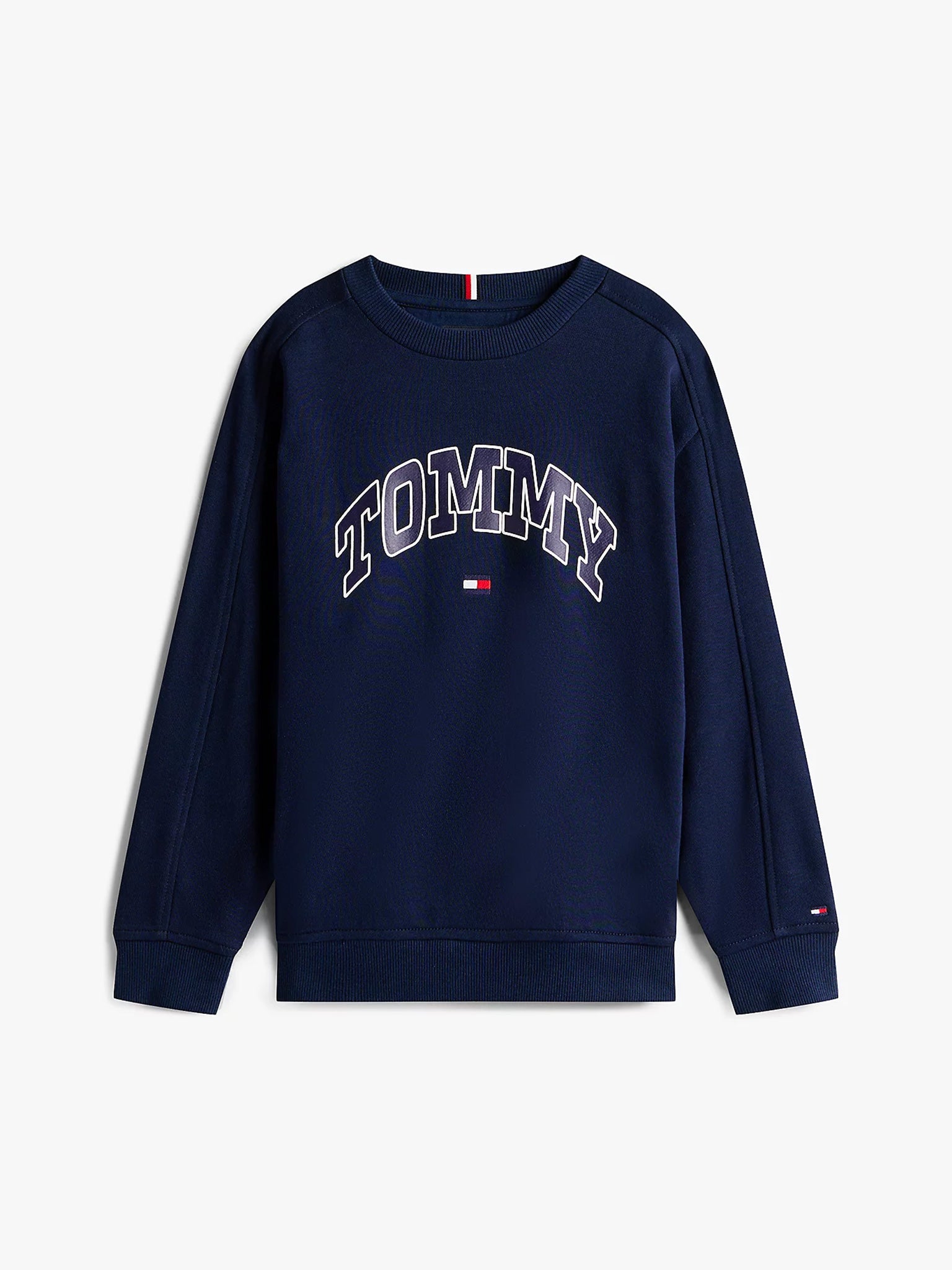 Παιδική μπλούζα φούτερ VARSITY RAISED PRINT SWEATSHIRT KB0KB09899C1G | KB0KB09899C1G