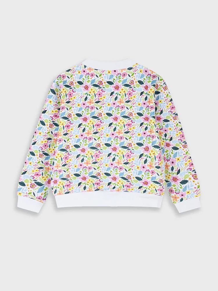 Παιδική ζακέτα φούτερ εμπριμέ | 15-226300-5