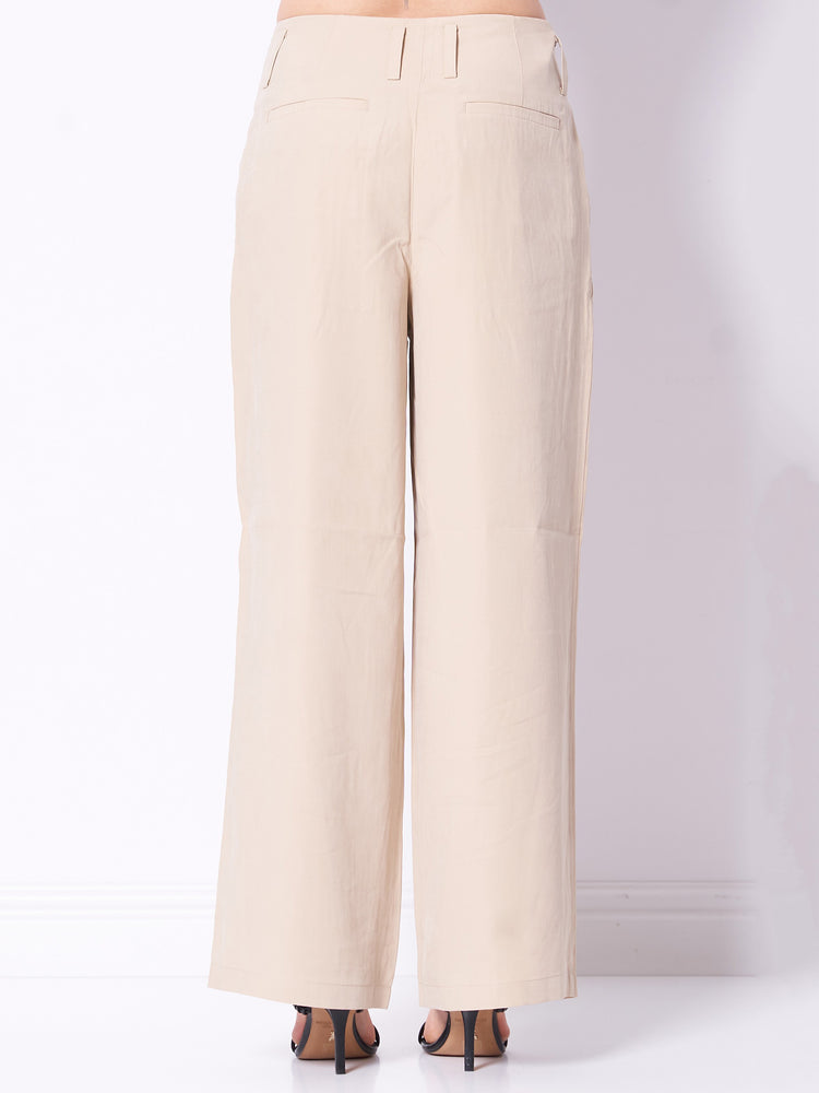 Γυναικείο παντελόνι SOFT TEXTURED MODAL TROUSERS LV047F638GPF0 | LV047F638GPF0