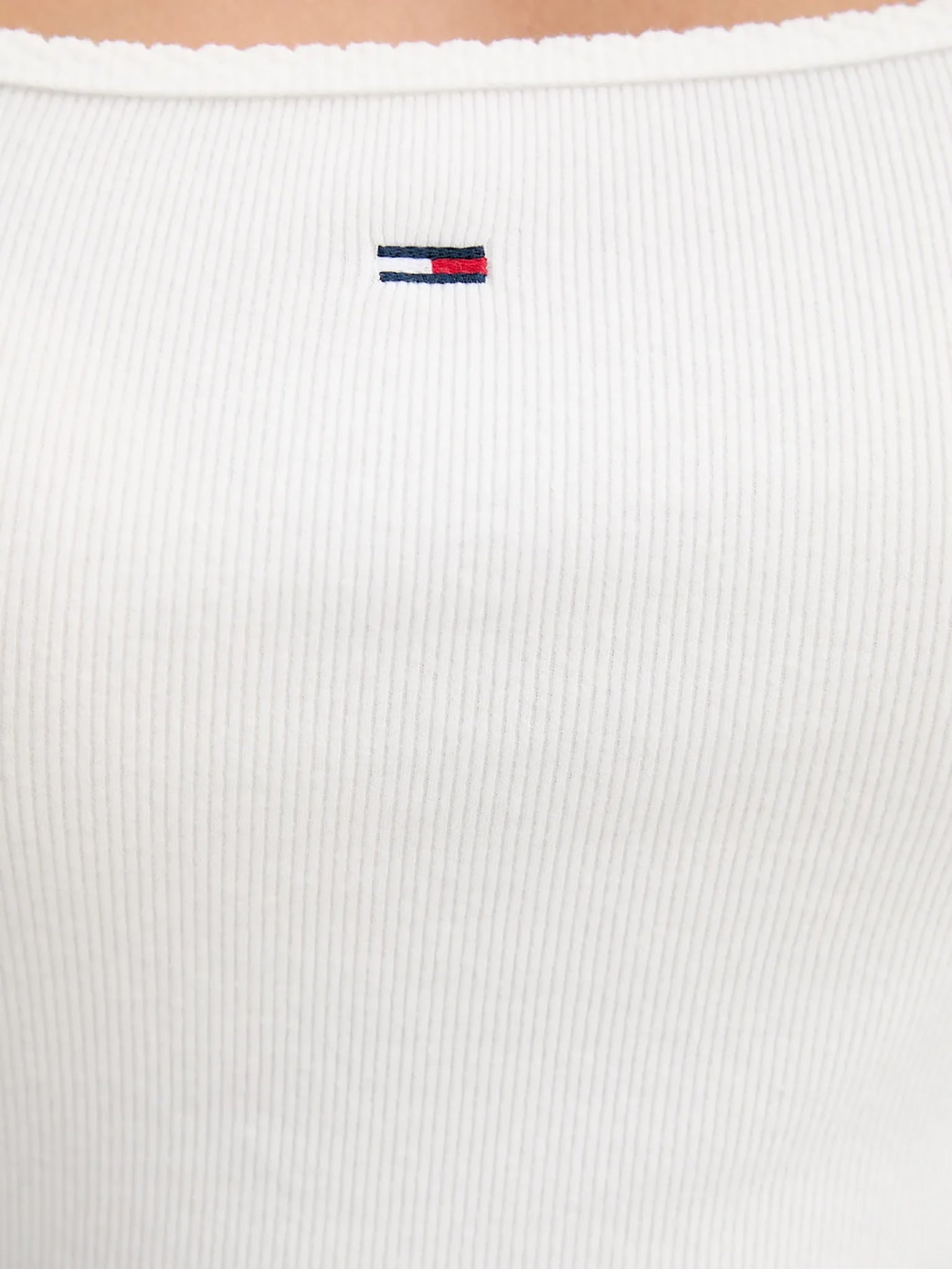 Γυναικεία μπλούζα ριπ TJW SLIM SOFT RIB SS TEE DW0DW21837YBL | DW0DW21837YBL