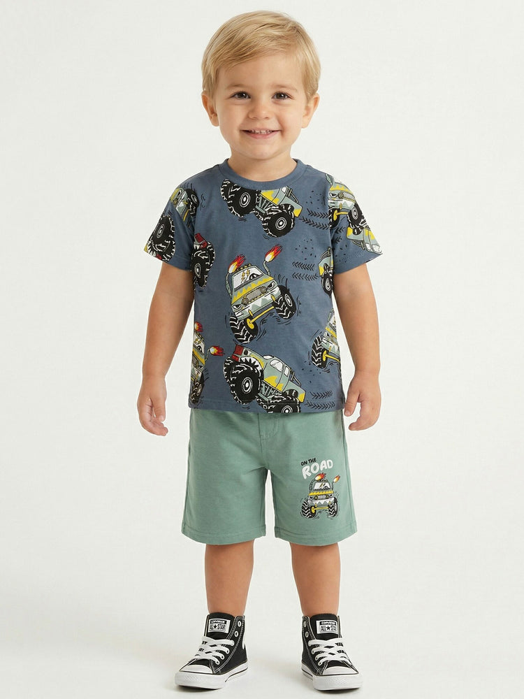 Παιδικό σετ με βερμούδα | 49423