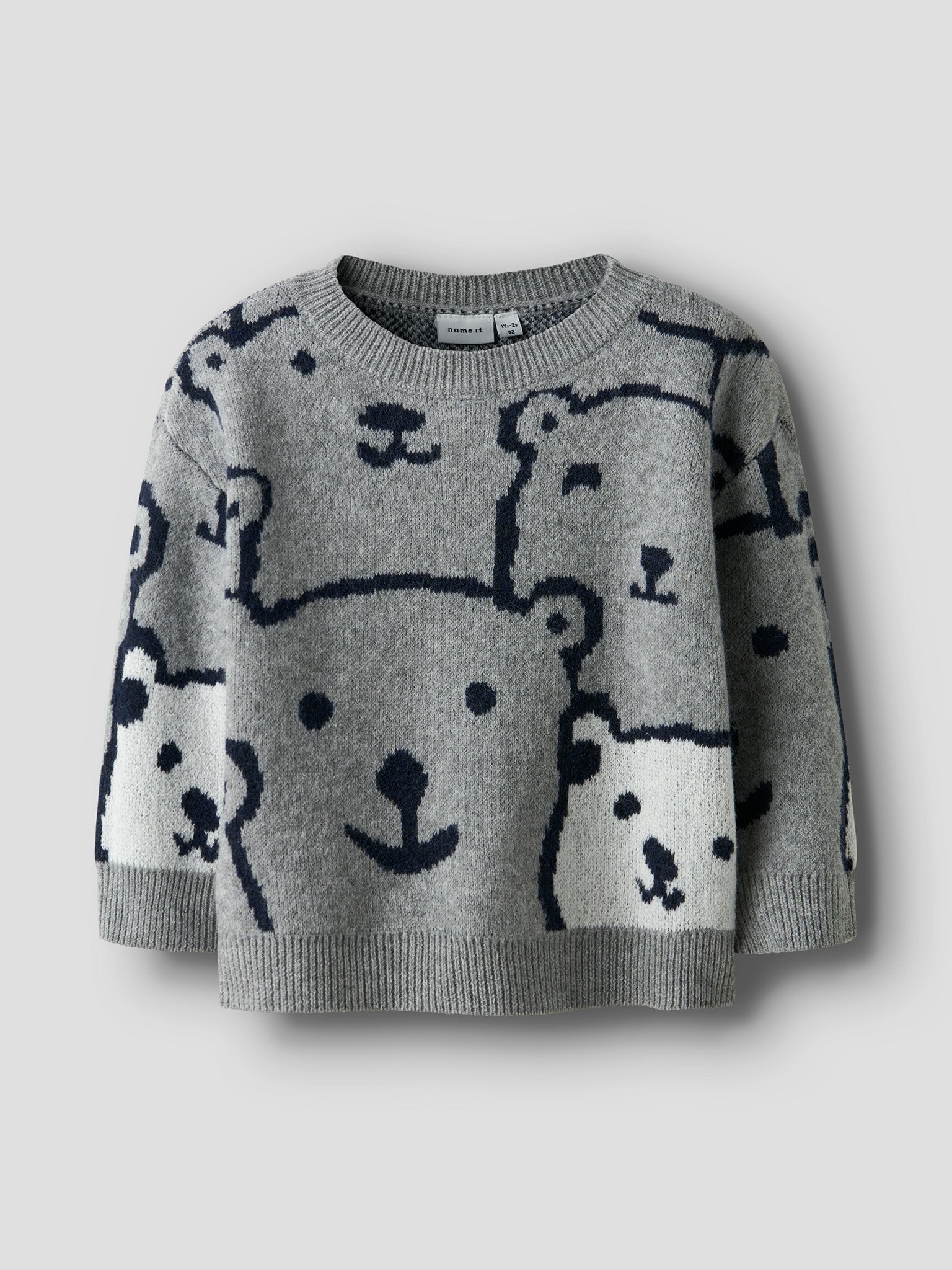 Παιδική μπλούζα πλεκτή NMMSAUEL LS LOOSE KNIT 13250273 | 13250273