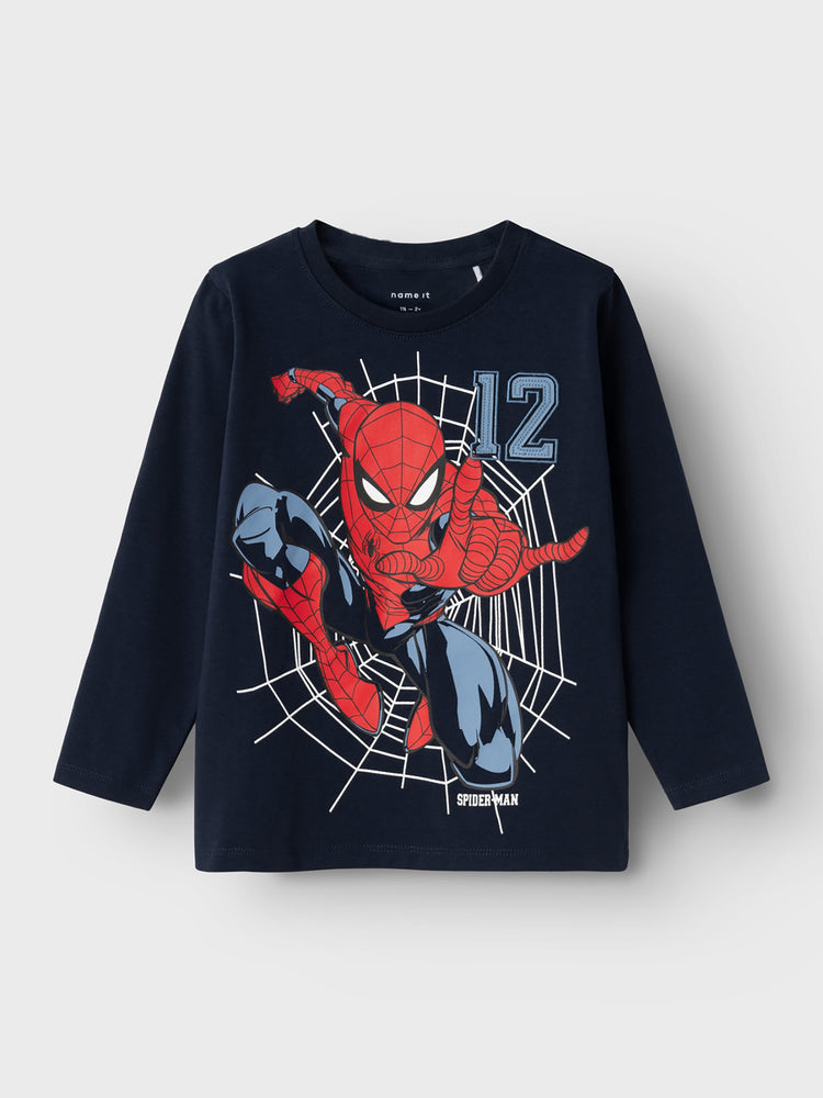 Παιδική μπλούζα μακό NMMJARIS SPIDERMAN LS TOP MAR 13231947 | 13231947