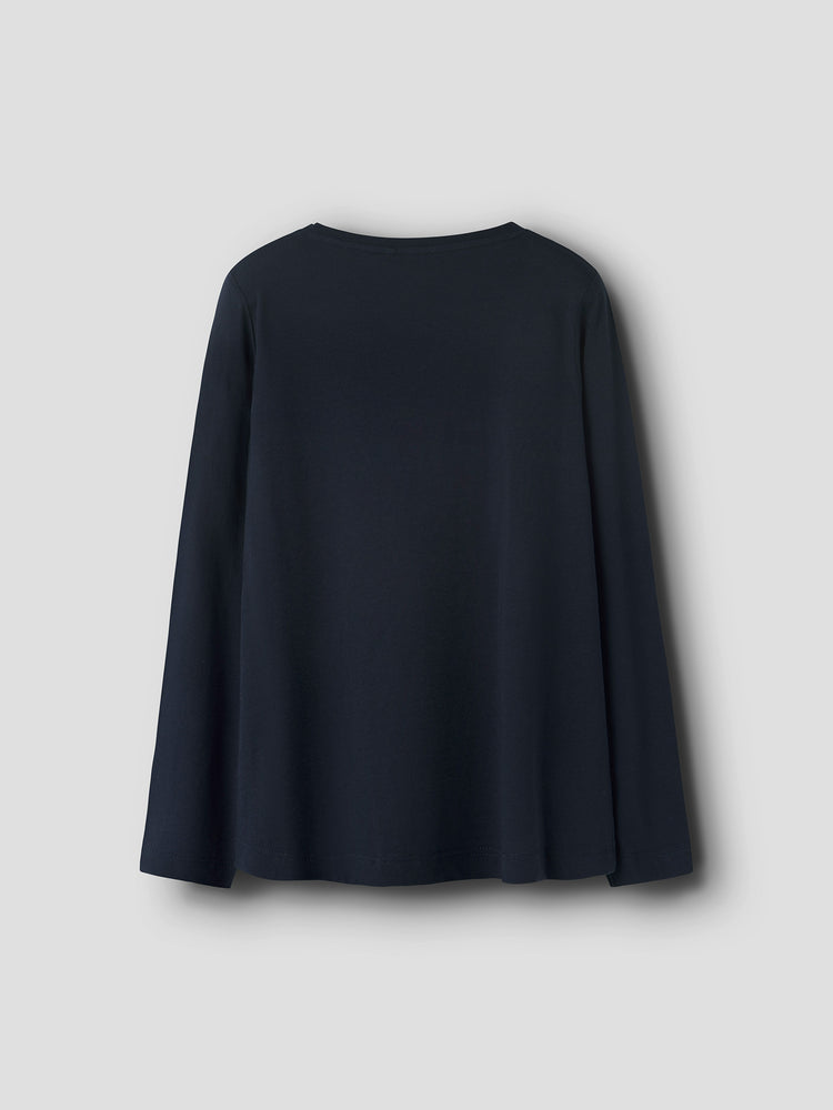 Εφηβική μπλούζα μακό NKFVIOLET LS LOOSE TOP 13224950 | 13224950