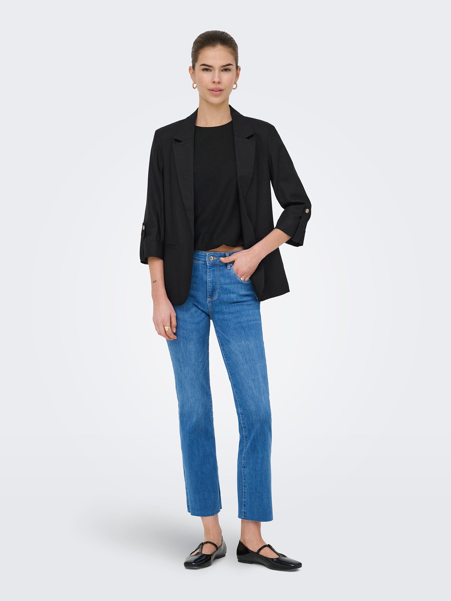 Γυναικείο blazer ONLGOA 3/4 UNLINE LINEN BL BLAZER 15363727 | 15363727