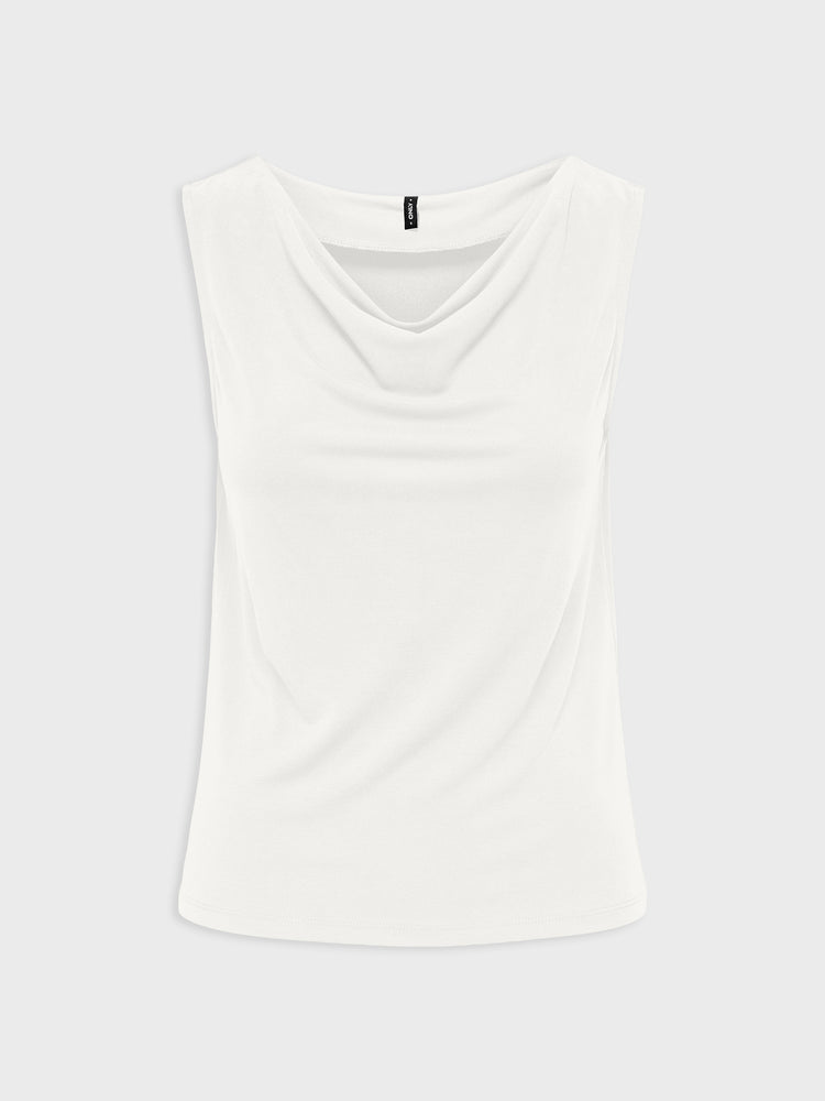 Γυναικεία μπλούζα μακό ONLFREE LIFE S/L DRAPING NECK TOP JRS 15351020 | 15351020