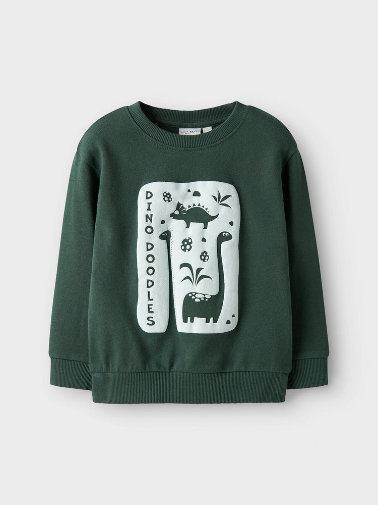 Παιδική μπλούζα φούτερ NMMVODER LS NREG SWEAT BOX UNB 13246353 | 13246353