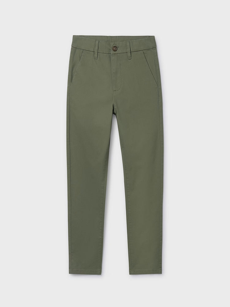 Εφηβικό παντελόνι chino basic | 26-00530-031