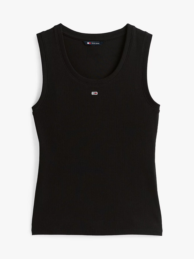 Γυναικεία μπλούζα ριπ TJW ESSENTIAL RIB TANK DW0DW20673BDS | DW0DW20673BDS