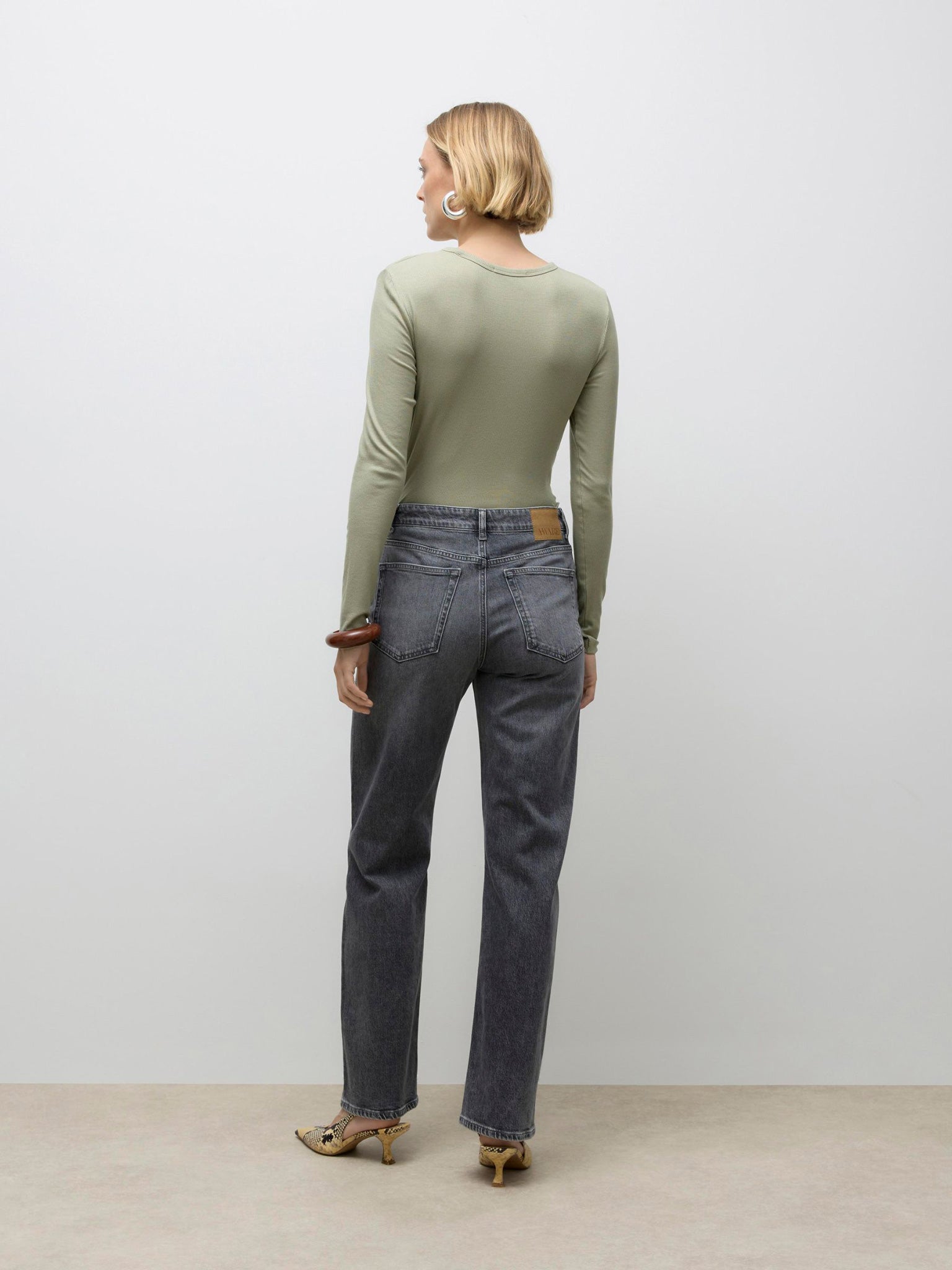 Γυναικεία μπλούζα ριπ AWIRWINA LS O-NECK TOP NOOS 10300893 | 10300893