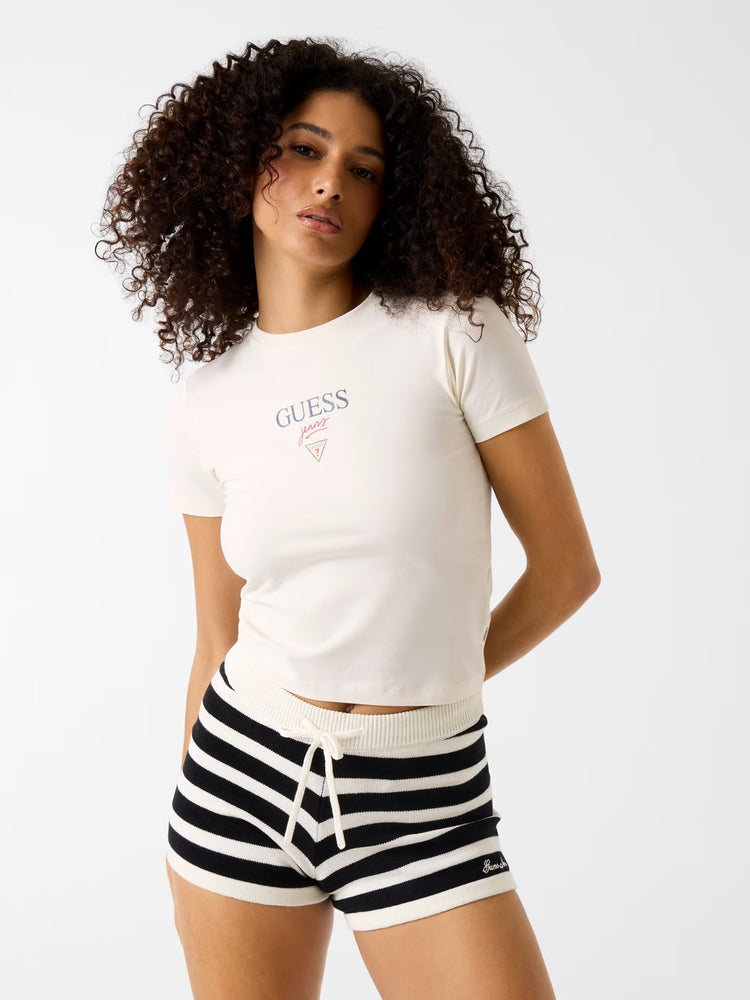Γυναικείο t-shirt crop | W6RI15J1314G053