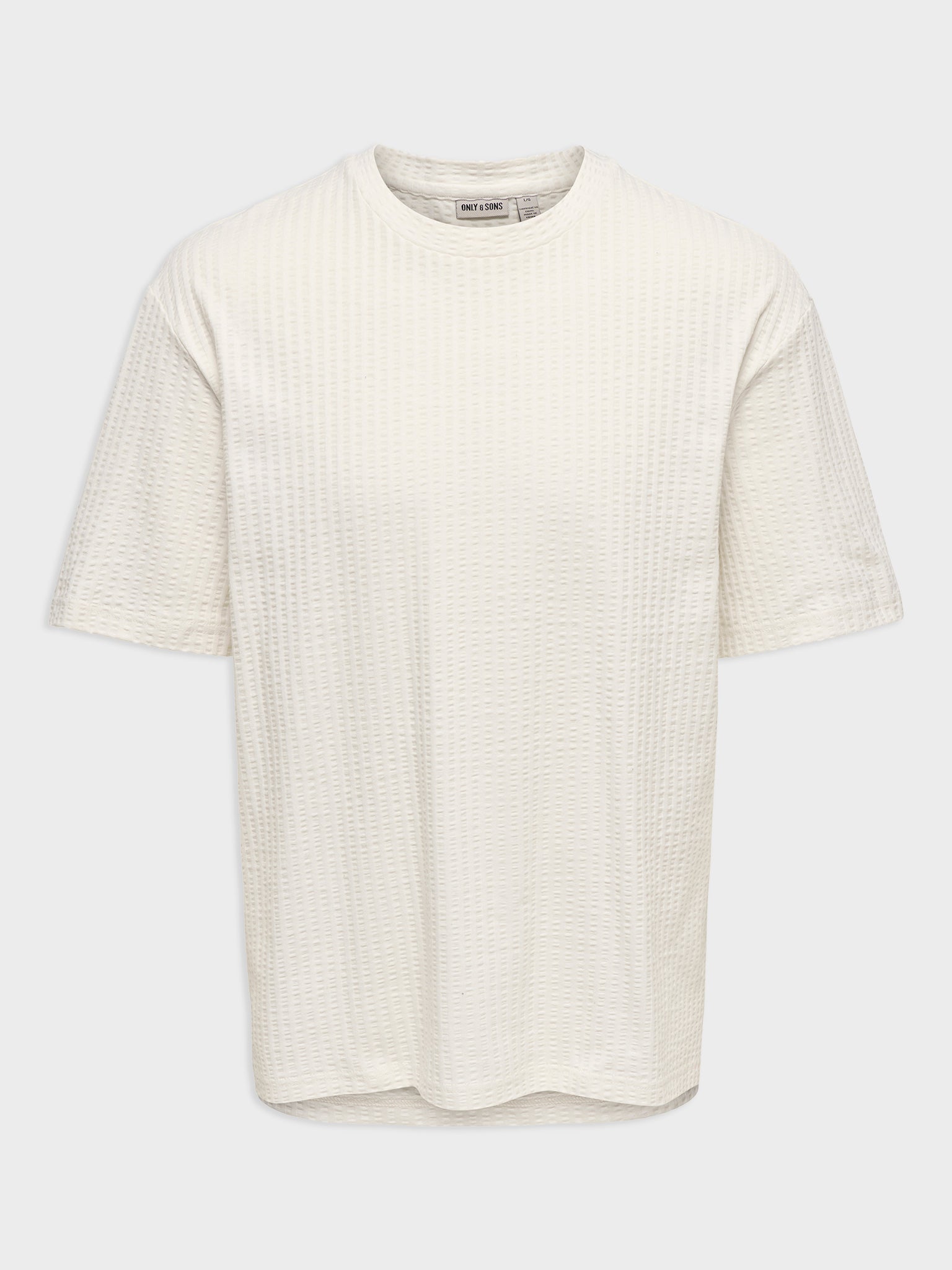 Ανδρικό t-shirt ONSAUSTIN BOXY SS SEERSUCKER TEE 22038188 | 22038188
