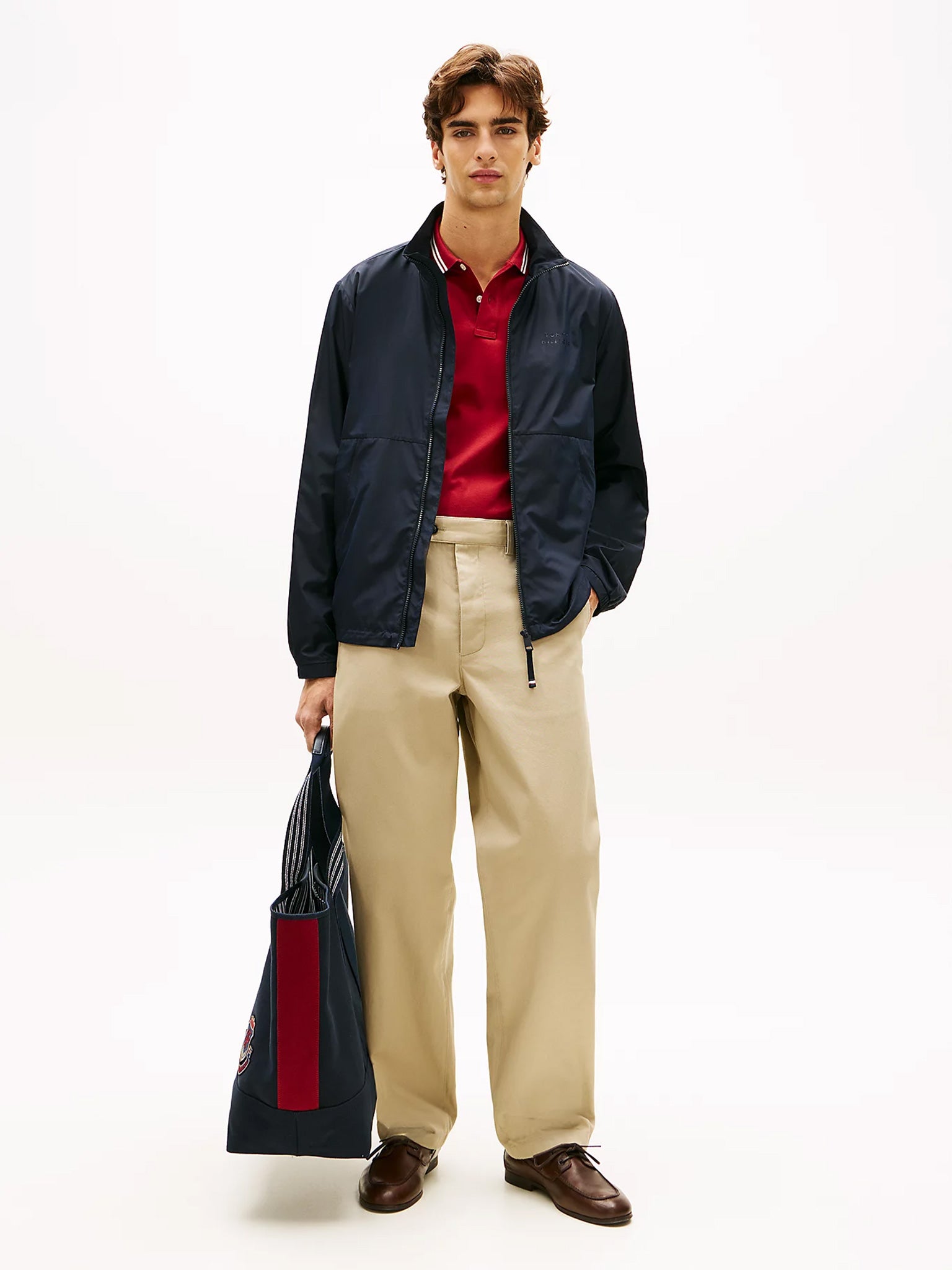 Ανδρικό τζάκετ αδιάβροχο BRANDED BLOUSON MW0MW42502DW5 | MW0MW42502DW5