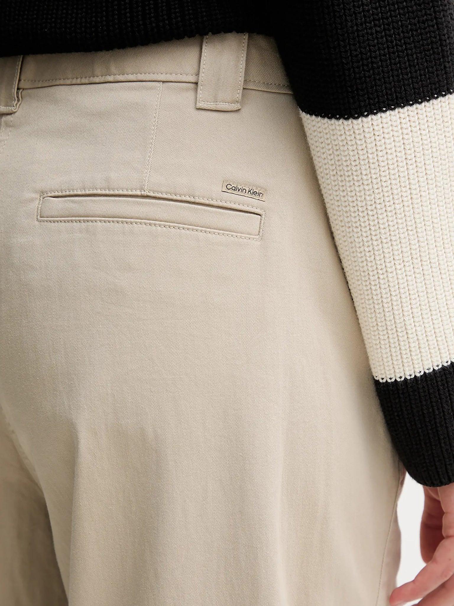 Γυναικείο παντελόνι STRETCH COTTON TWILL BARREL LEG LV044D662GNSU | LV044D662GNSU