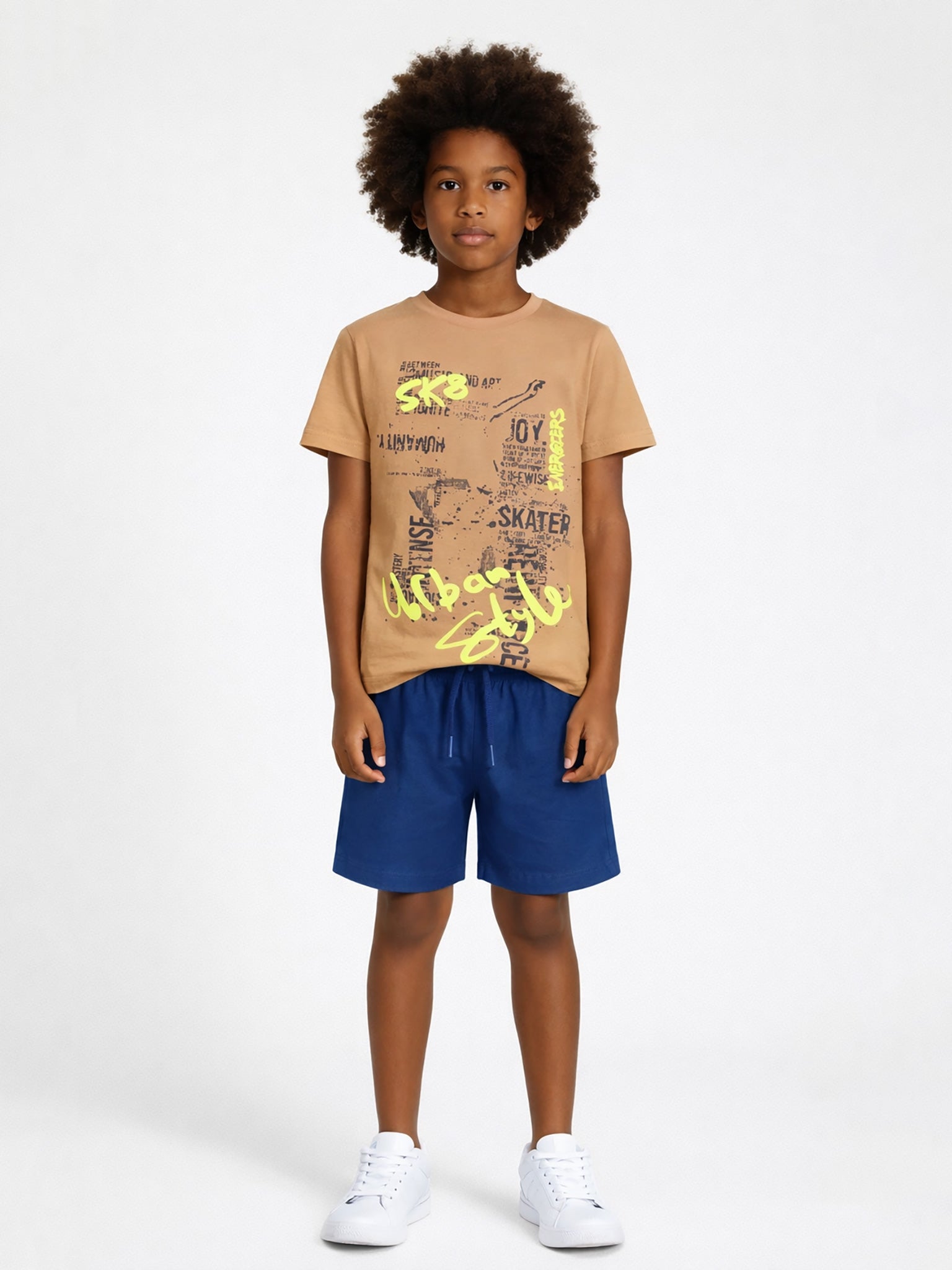 Εφηβικό σύνολο με βερμούδα | 13-226016-0