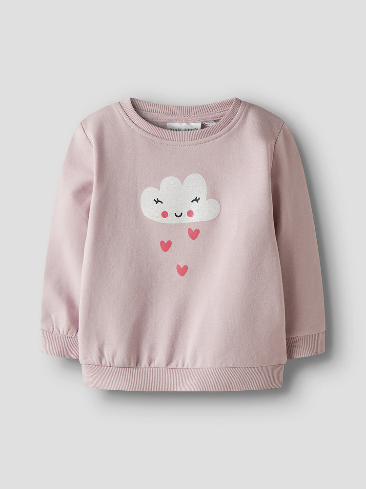 Βρεφική μπλούζα φούτερ cloud NBFVRILLIE LS SWEAT BOX 13226050 | 13226050