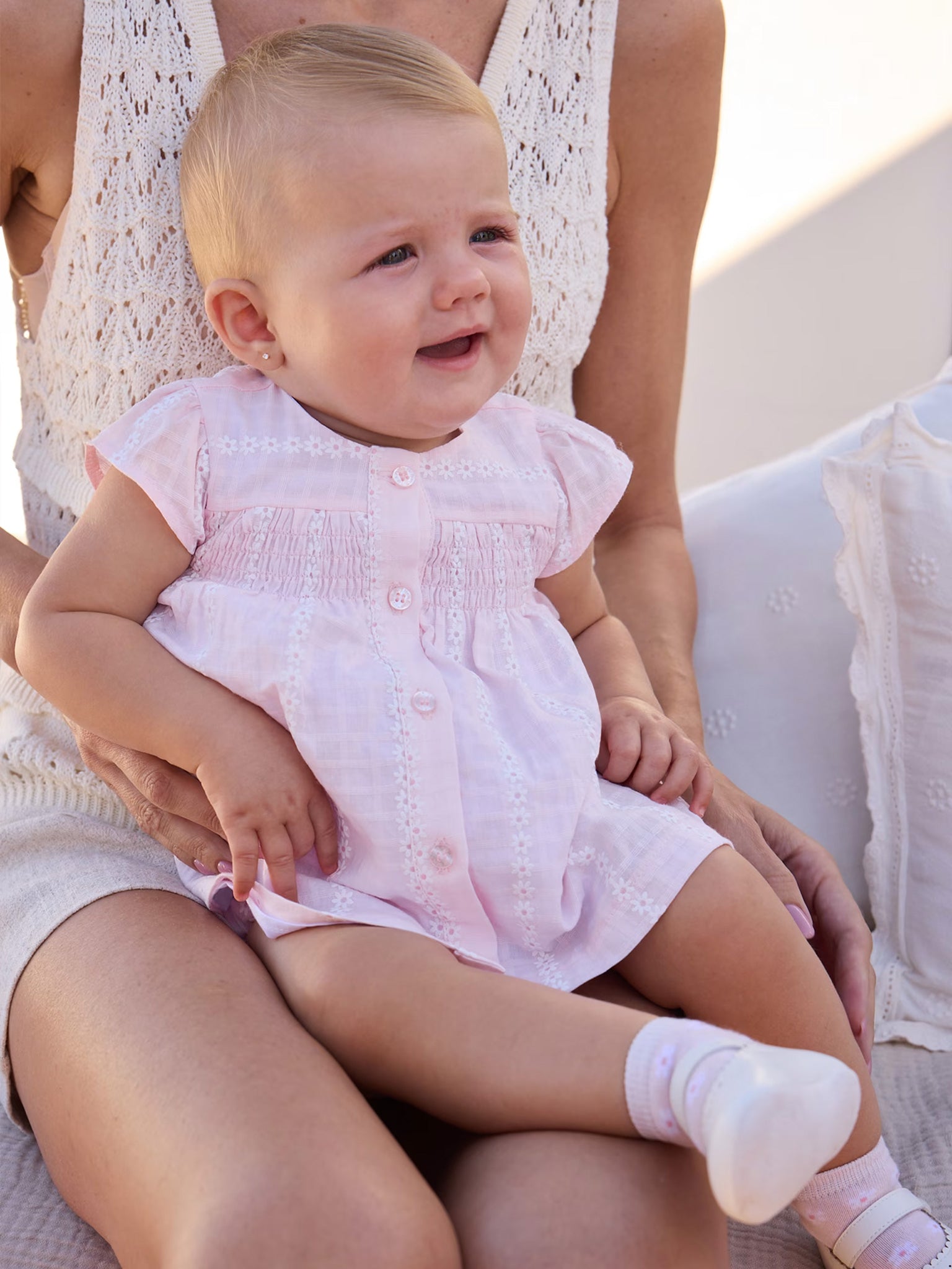 Βρεφικό φόρεμα γάζα | 26-01805-042