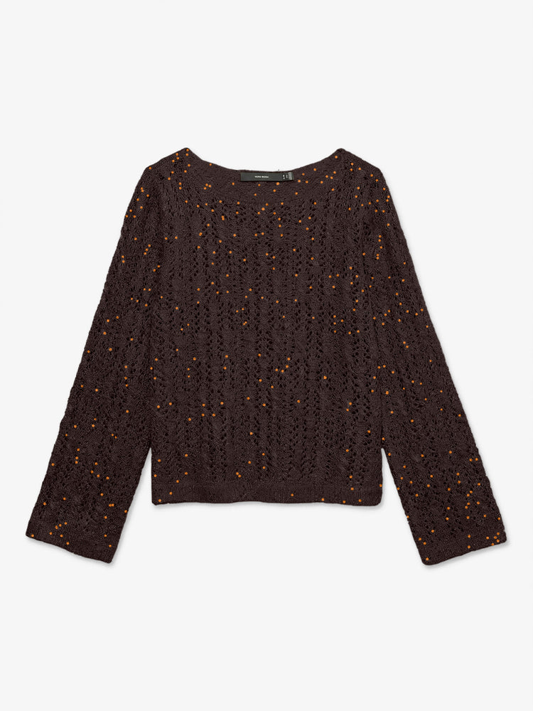 Γυναικεία μπλούζα VMNEWLEILANI LS BOATNECK PULLOVER 10352560 | 10352560