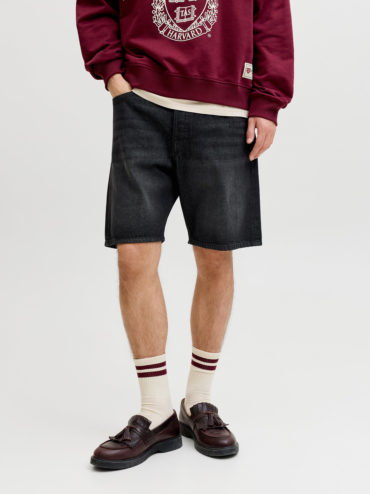Ανδρική βερμούδα τζιν JJITONY JJORIGINAL SHORTS AKM 12290841 | 12290841