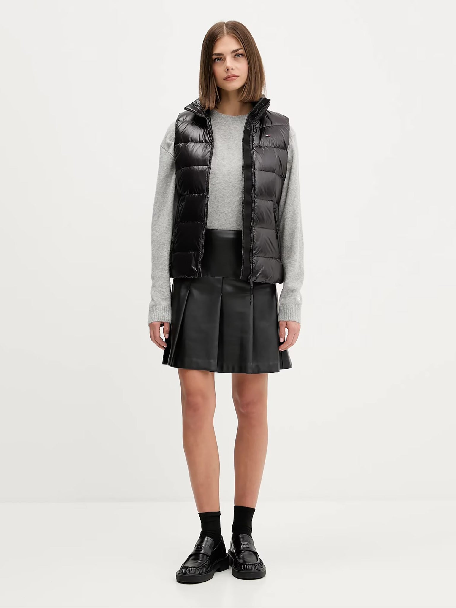 Γυναικείο γιλέκο puffer TJW SLIM ZIP PRINT DOWN VEST DW0DW21622BDS | DW0DW21622BDS