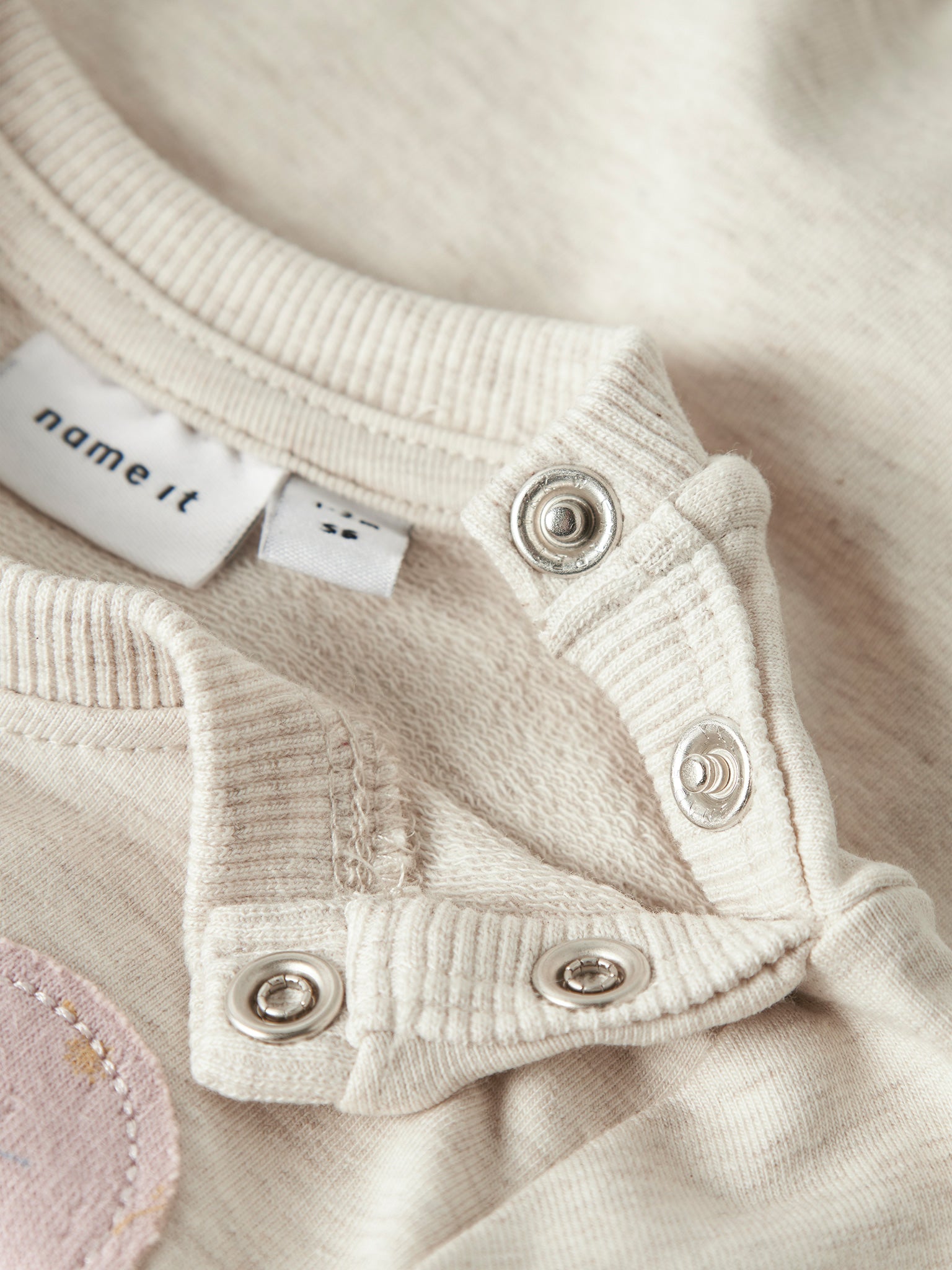 Βρεφική μπλούζα μελανζέ NBFKLEO LS SWEAT BOX UNB 13244365 | 13244365