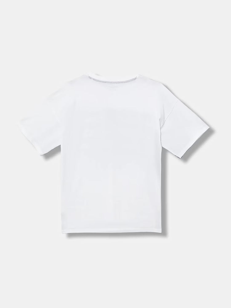 Εφηβική μπλούζα με ρίγα | L6RI16K8HM4G011