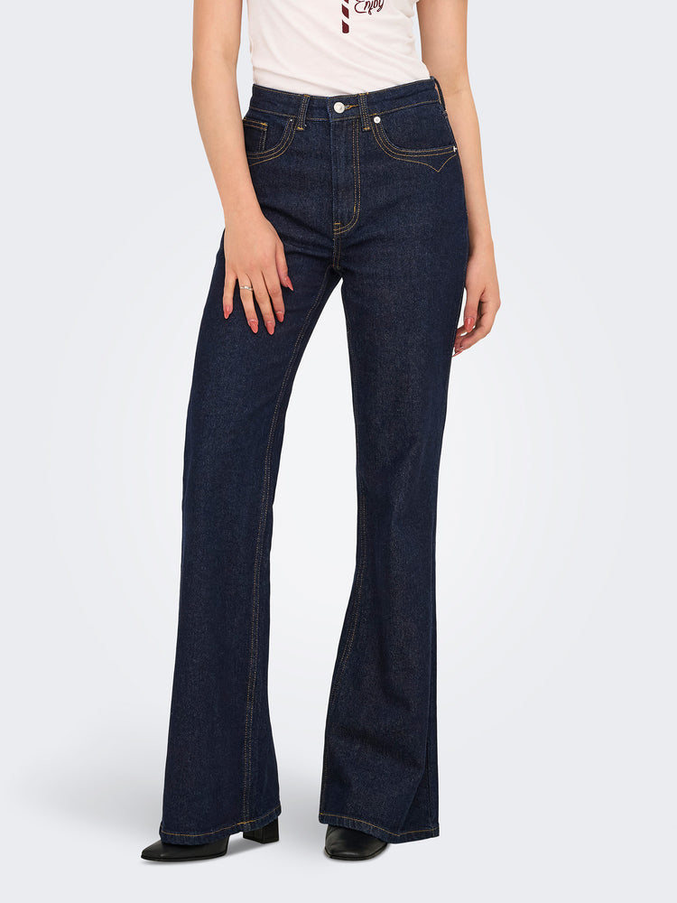 Γυναικείο παντελόνι τζιν ONLJUICY HW FLARED WESTERN DNM MAE 15352044 | 15352044