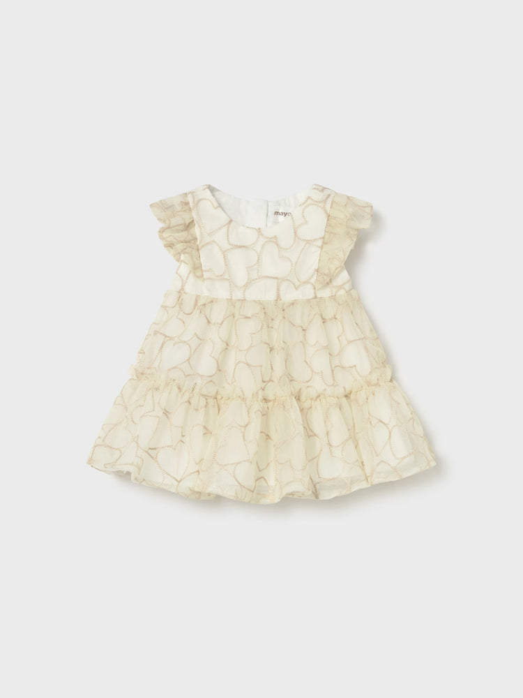 Βρεφικό φόρεμα με τούλι | 26-01890-044