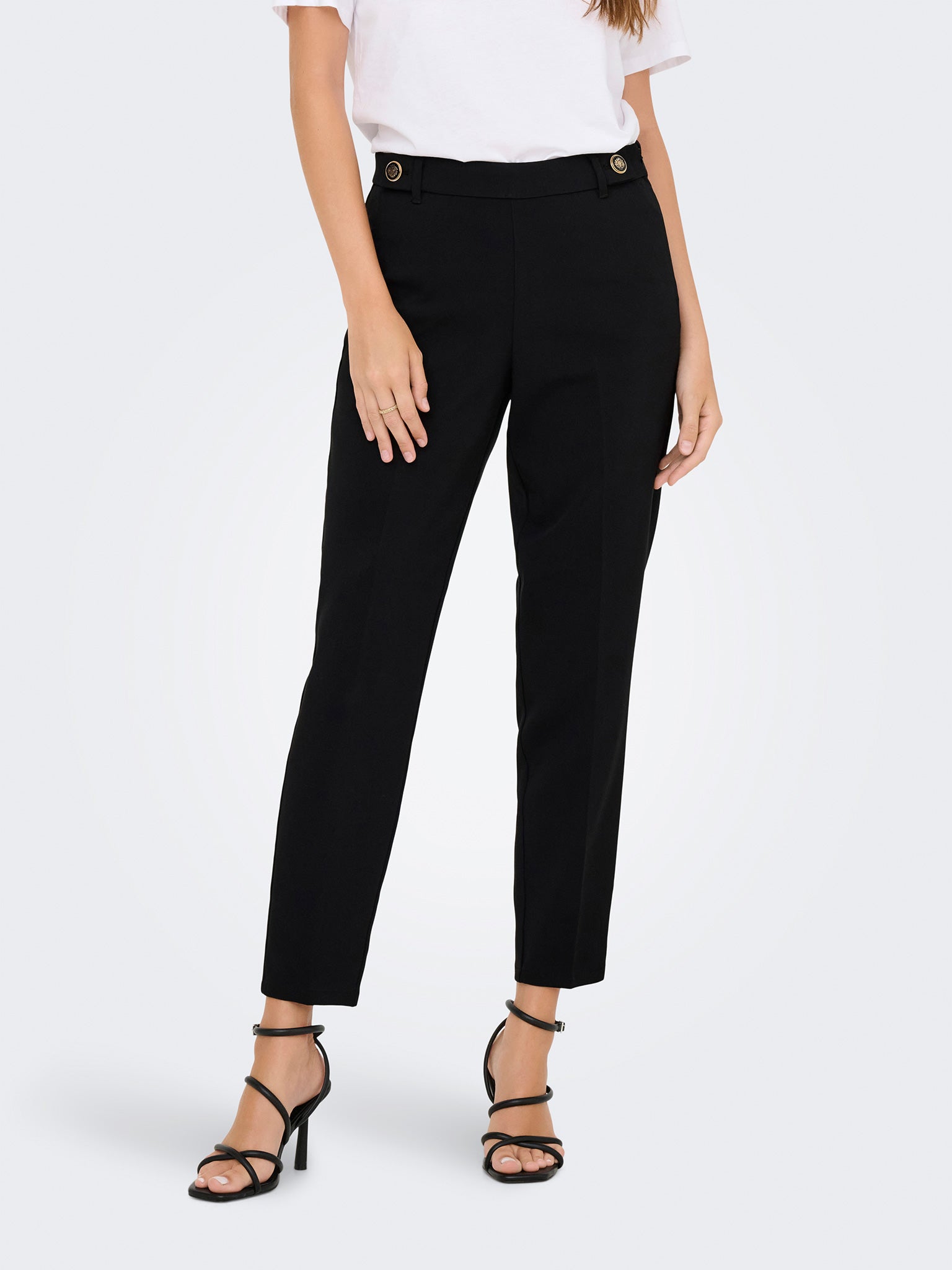 Γυναικείο παντελόνι ONLASTRID LIFE HW ANK CIGARETTE PANT TLR 15355227 | 15355227
