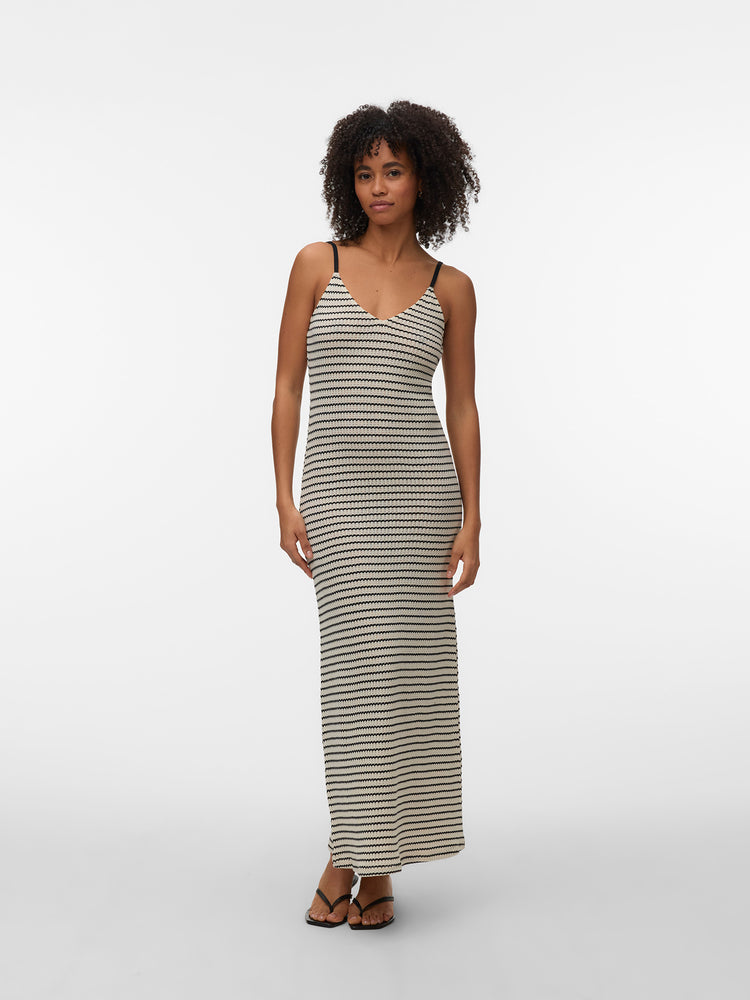 Γυναικείο φόρεμα ριγέ VMOHIA SINGLET DRESS JRS 10341575 | 10341575