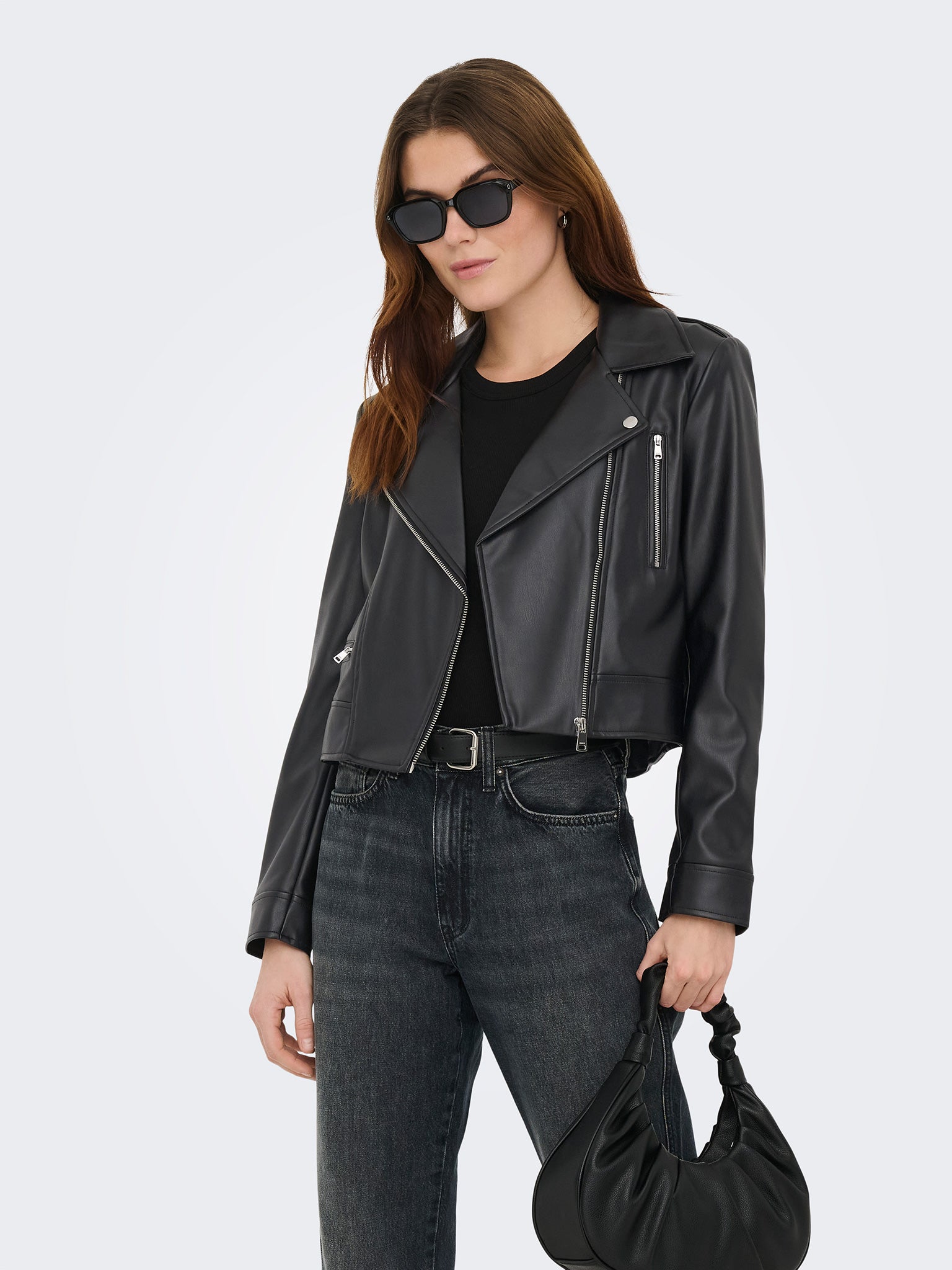 Γυναικείο τζάκετ biker ONLCARMEN FAUX LEATHER BIKER CC OTW 15361396 | 15361396