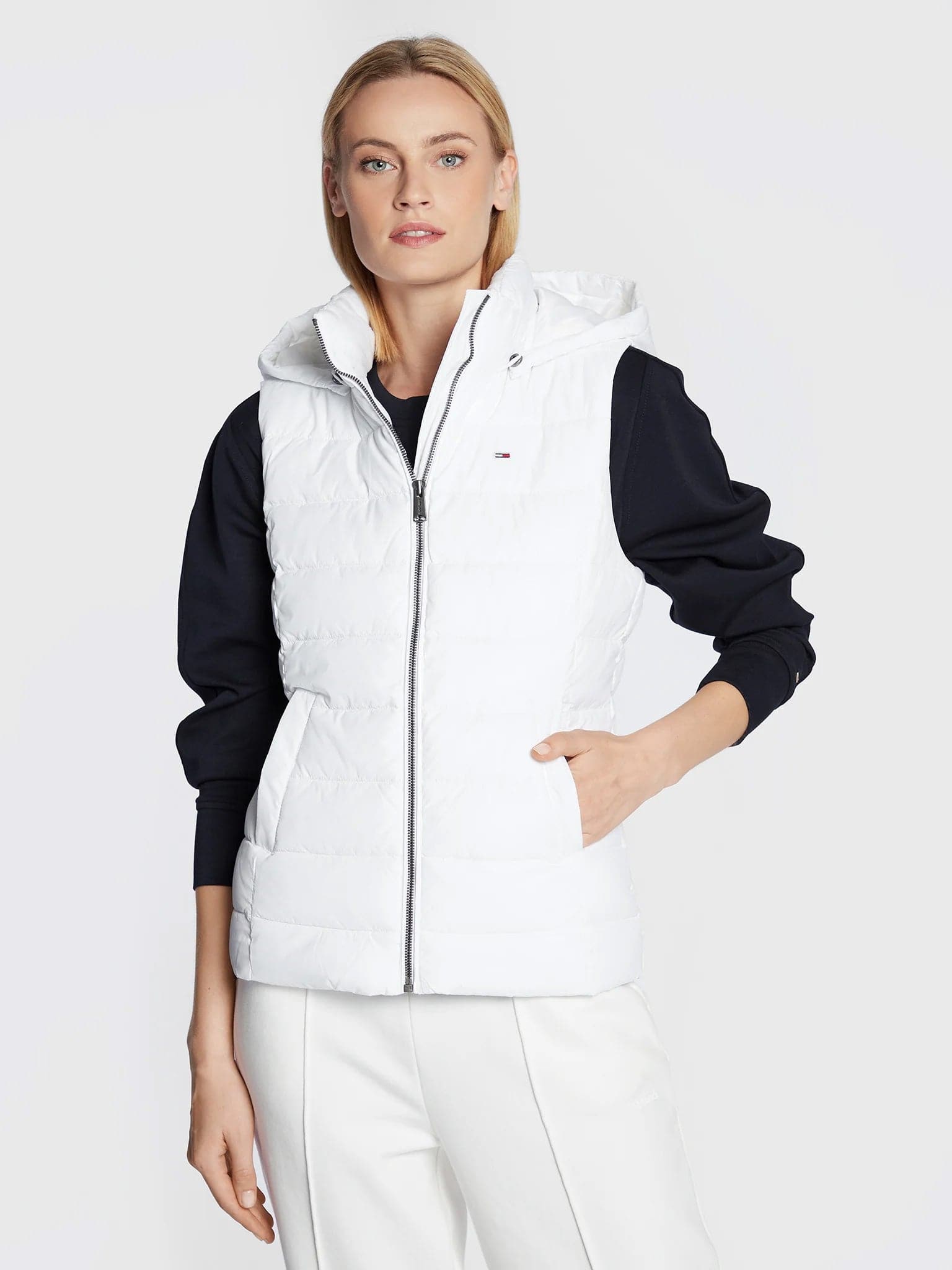 Γυναικείο γιλέκο TJW BASIC HOODED VEST DW0DW13742YBR | DW0DW13742YBR